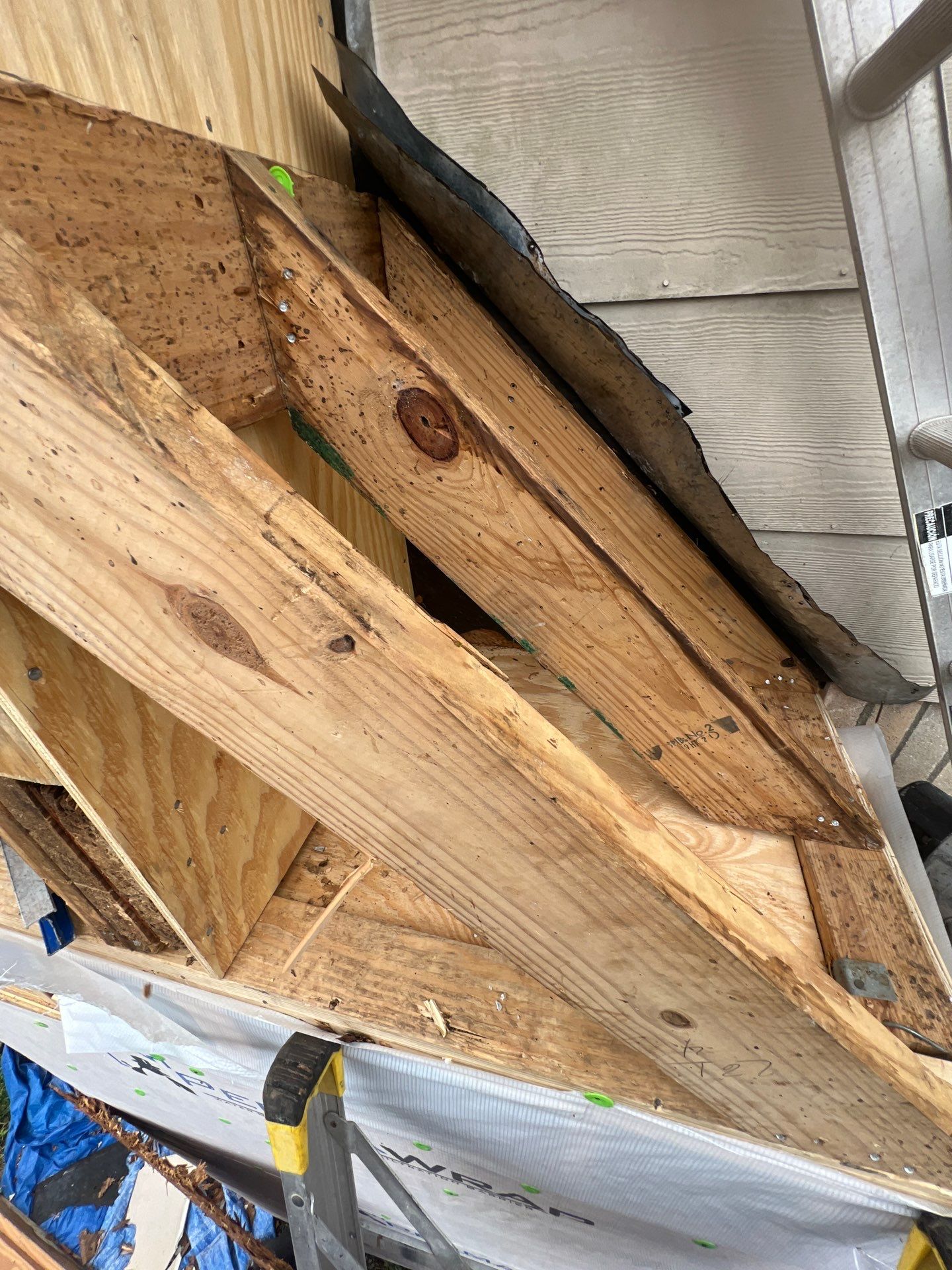 Chimney looks good but its BAD! by Bayfront Roofing and Construction