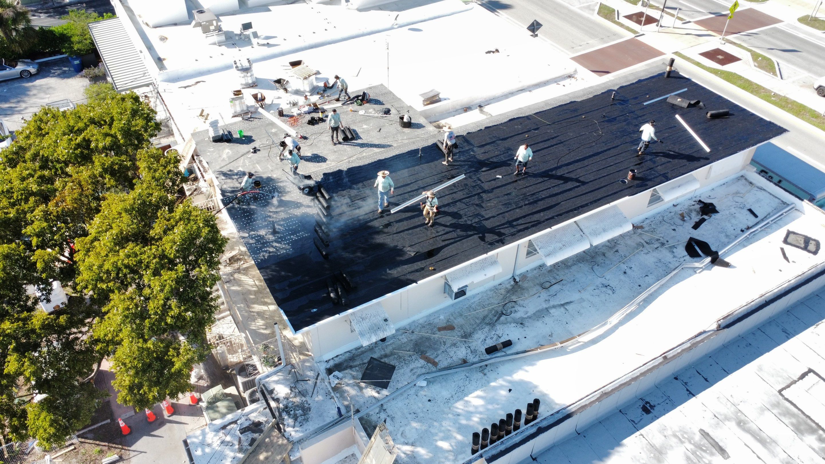 Hollywood Blvd., Hollywood, FL by G&J Roofing 