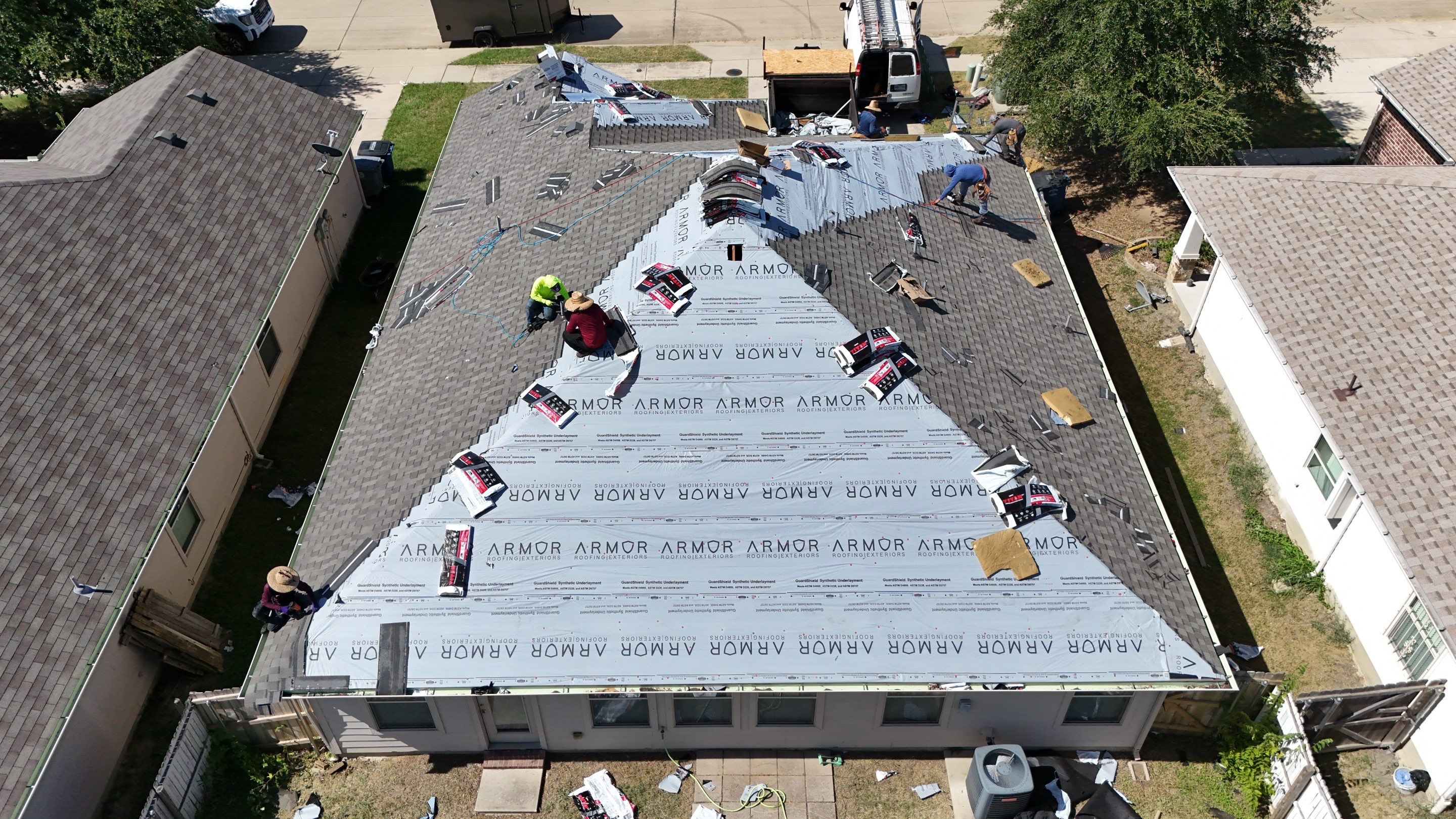 Full Roof Replacement and Ventilation Upgrade in Grand Prairie by Armor Roofing | Exteriors