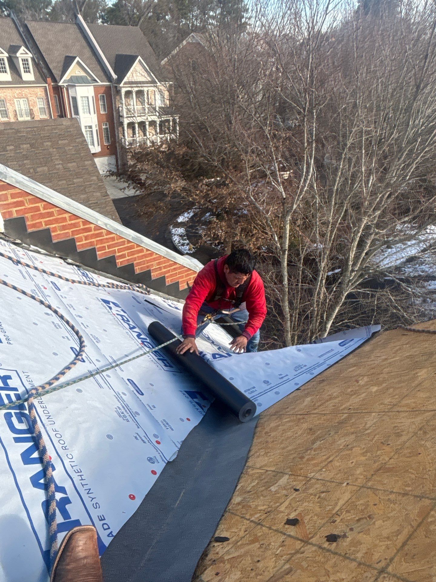 Roof replacement by Deerfield Roofing LLC
