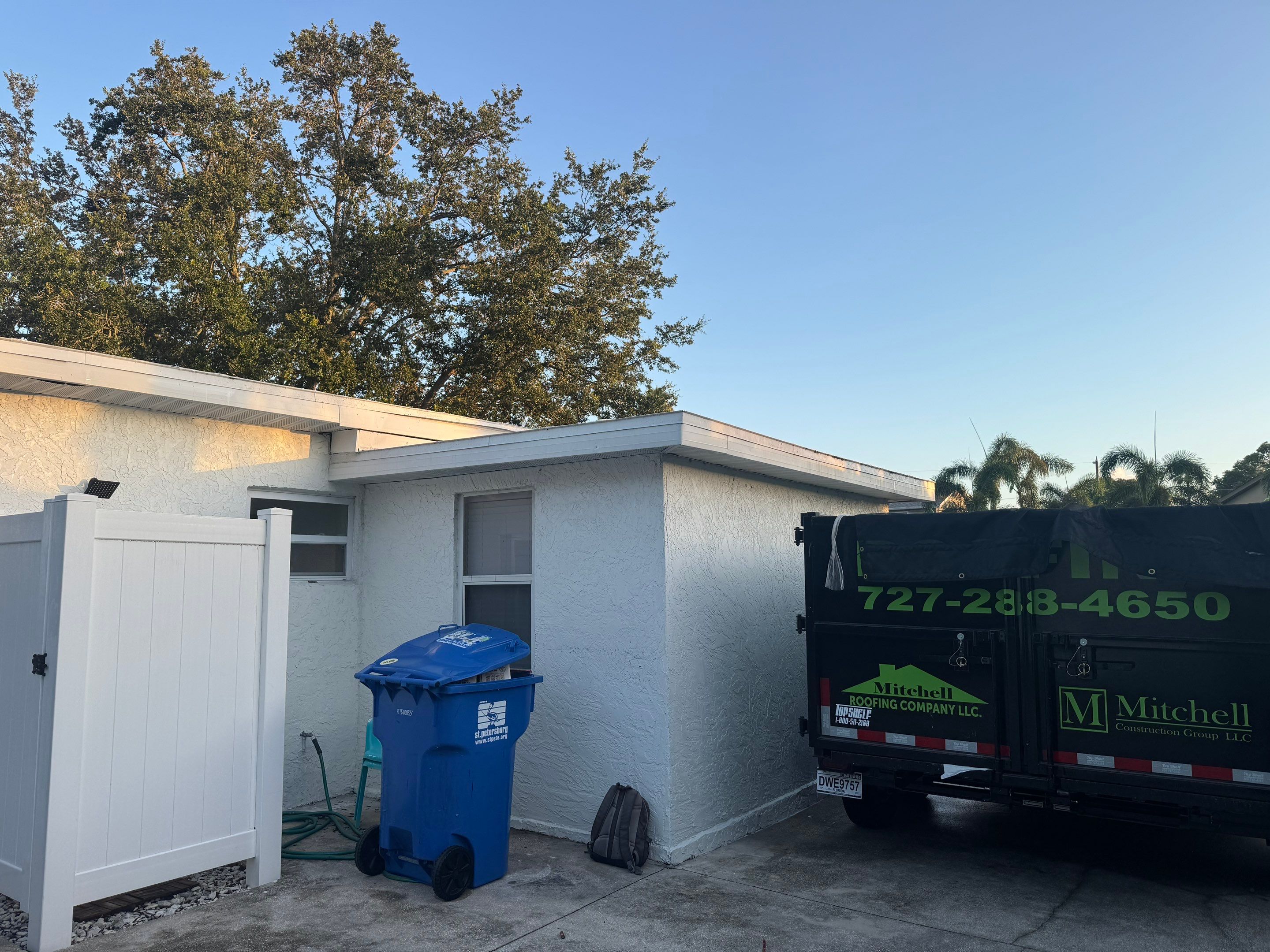 Project in St. Petersburg 33702 by Mitchell Roofing Company LLC 