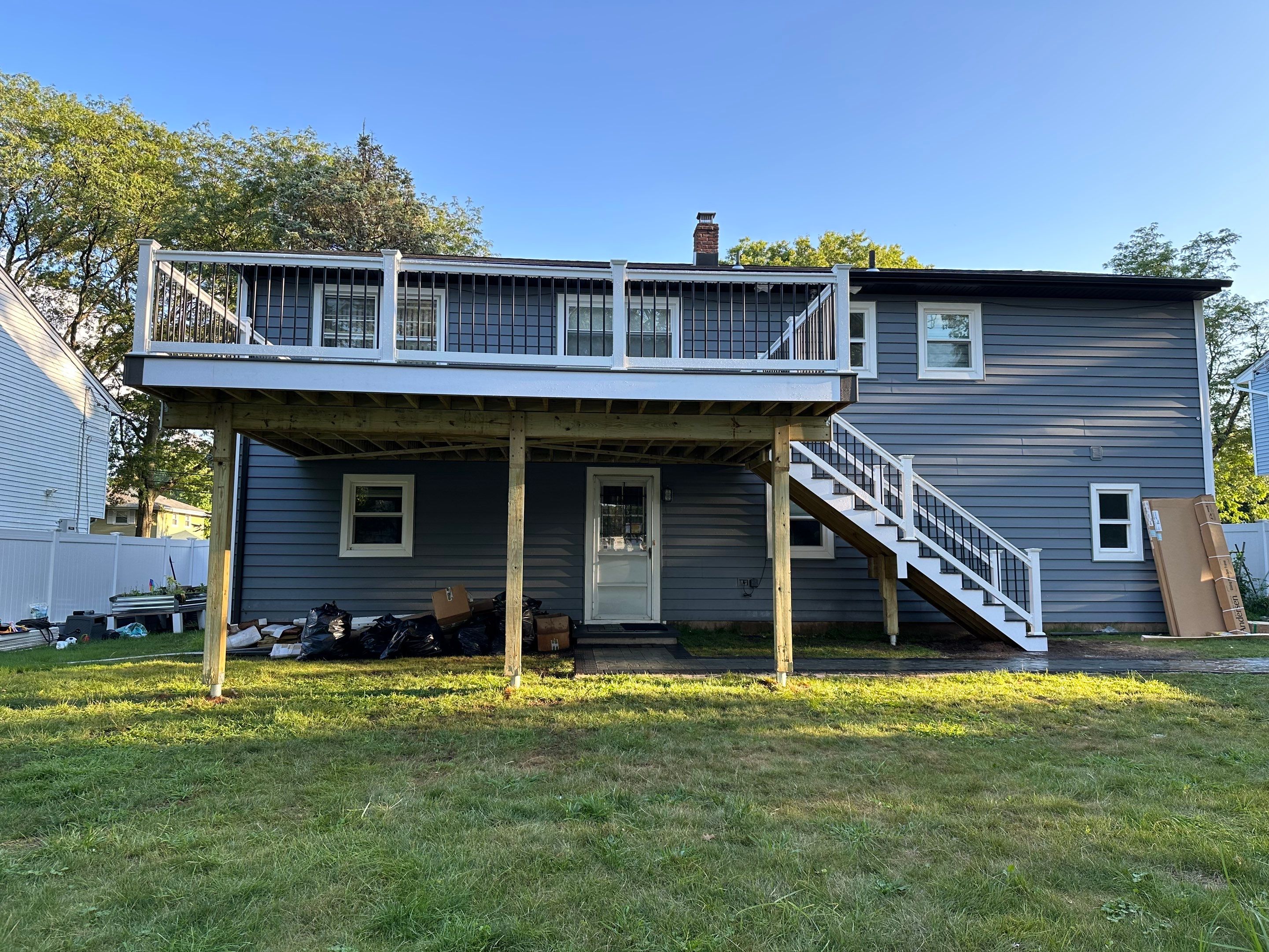 New deck in Westwood NJ by deck guardian
