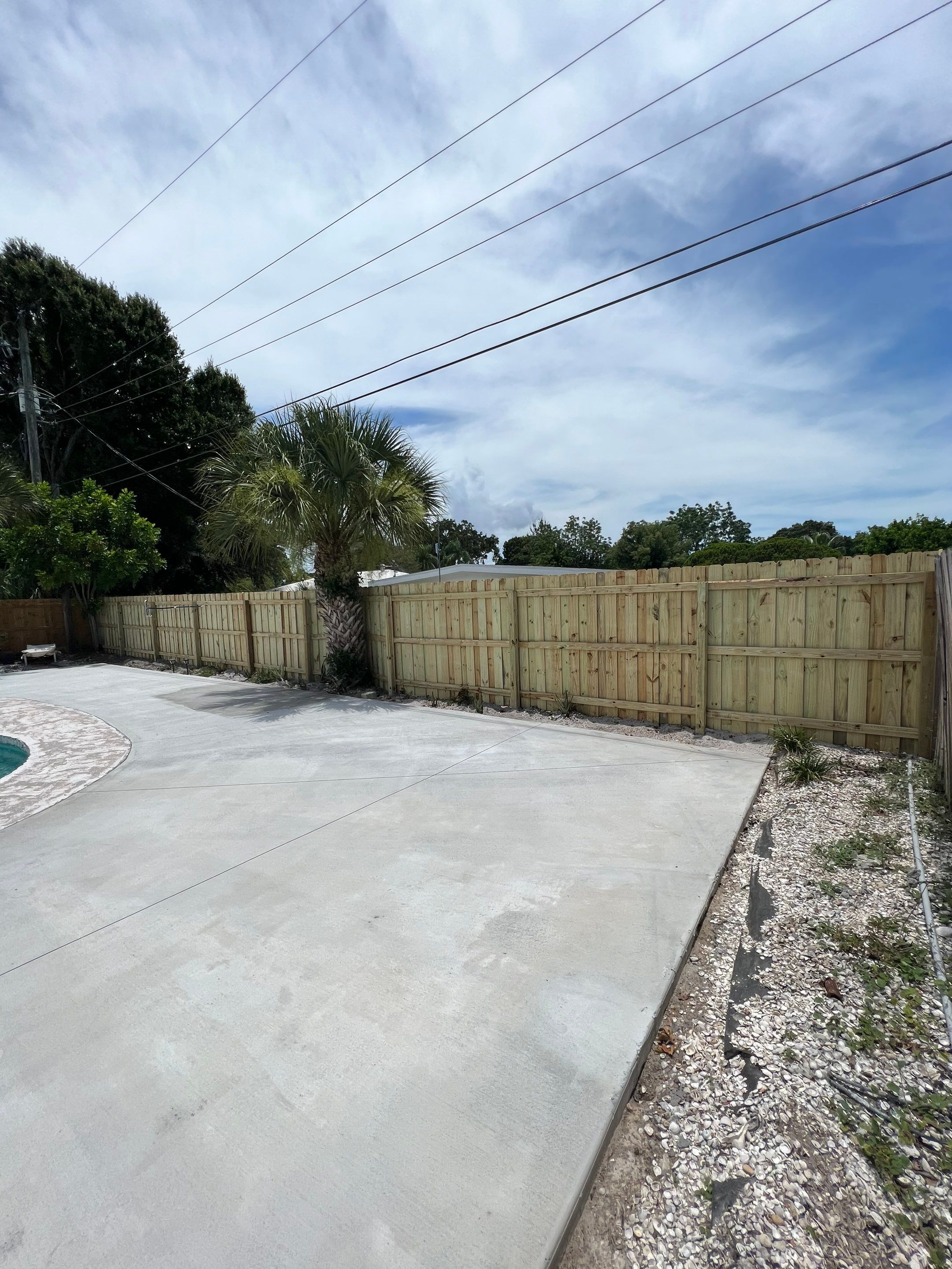 Bradenton, FL Wood Fence Installation using Board on Board Wood Fence by Asap fence and gates, LLC