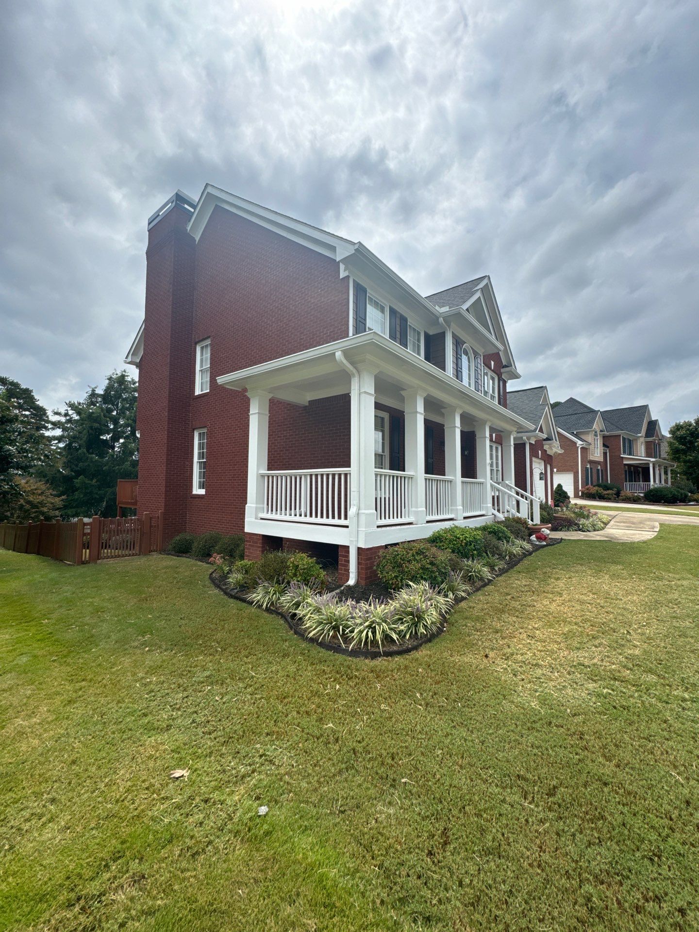 Exterior Painting and Gutter Replacement in Powder Springs by Swift Home Renovations
