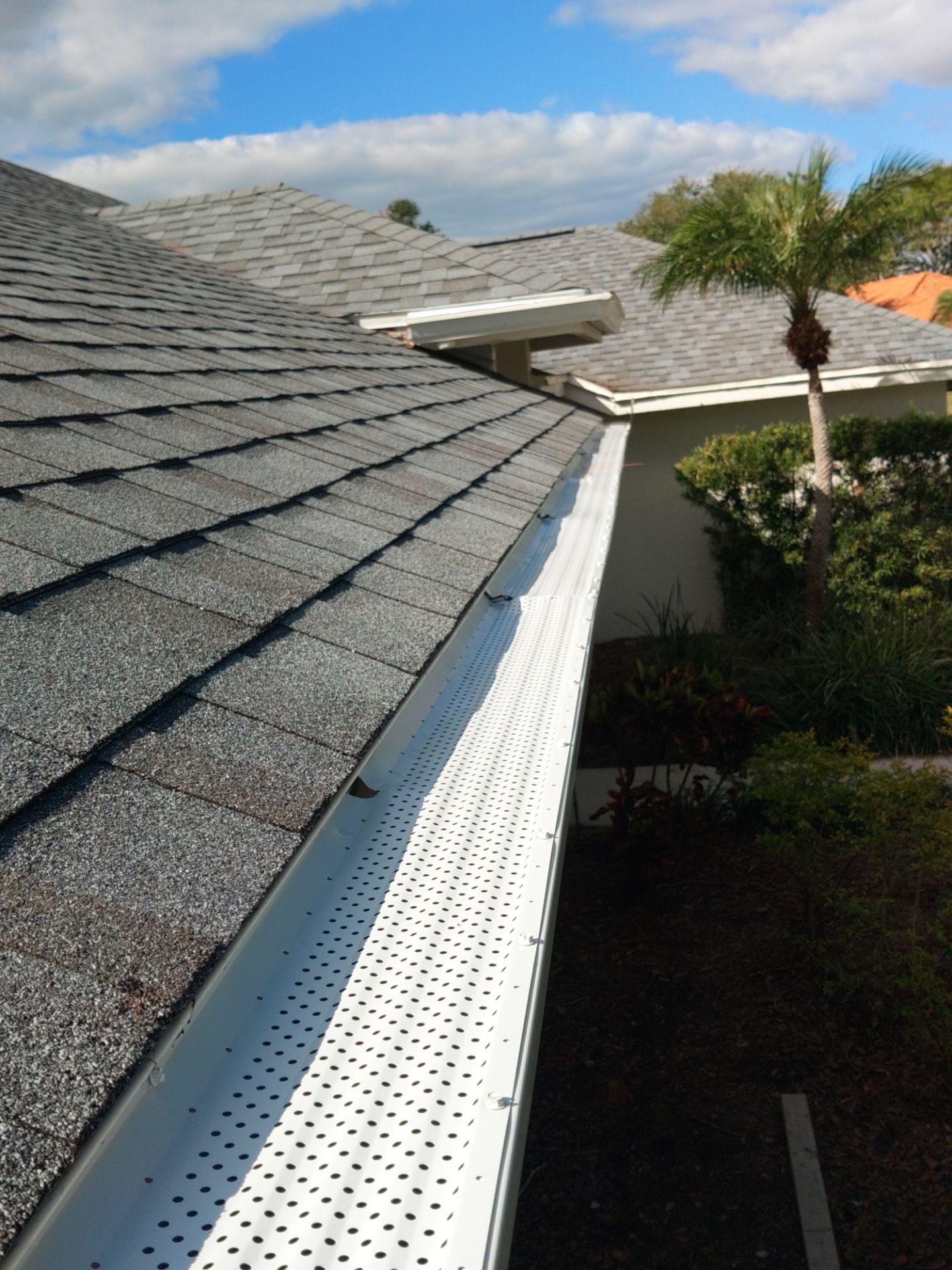 Gutter Guard System for a Leaf-Free Home in Sarasota FL by Gutter Professors