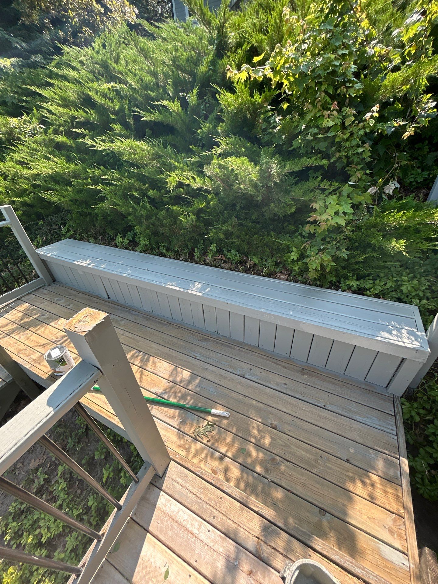 Exterior Deck using solid stain by Gordon Painting