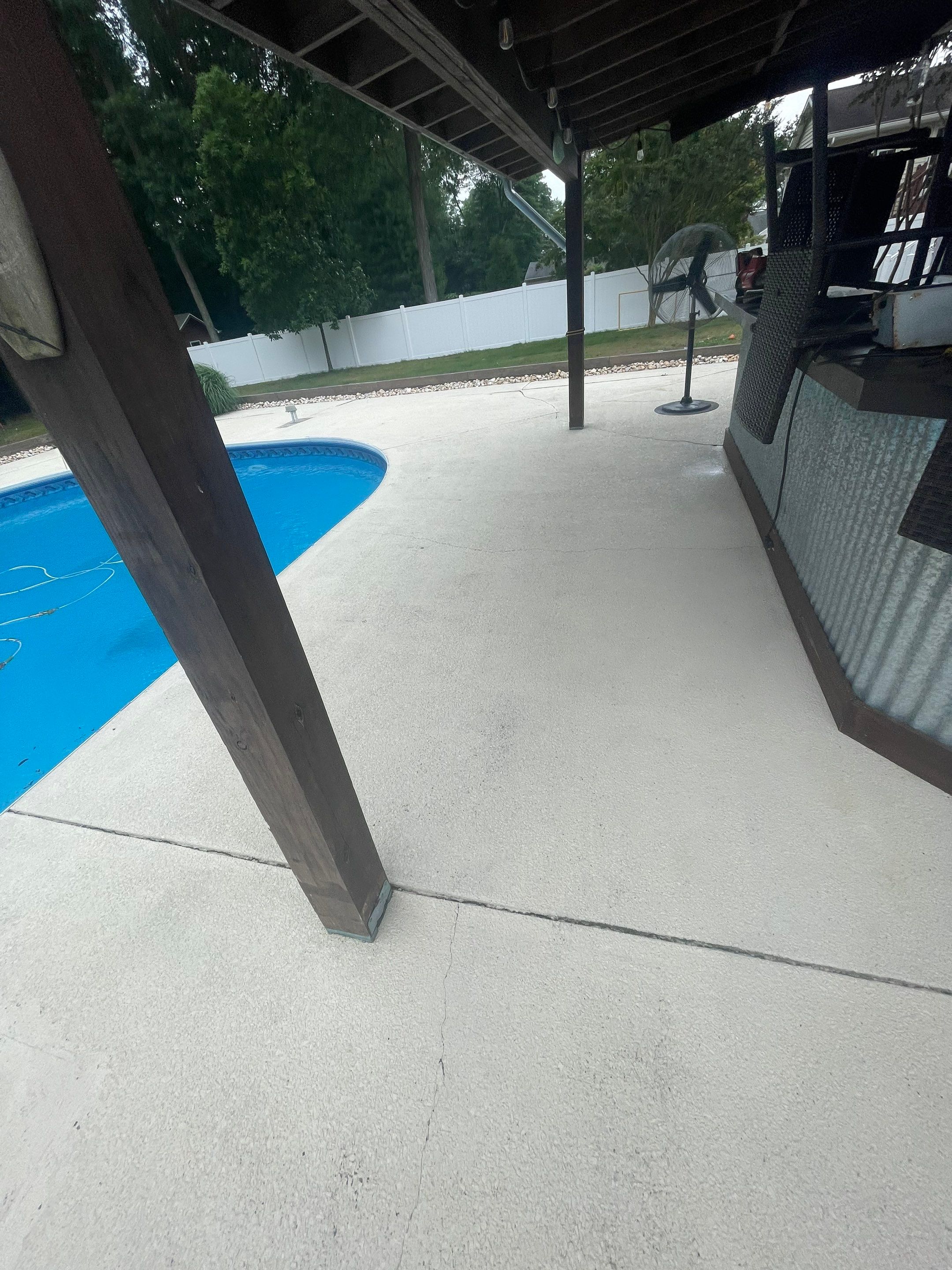House Wash, Pool Patio, Driveway, Exterior Fireplace, Deck & Fence Cleaning by SJ Exterior