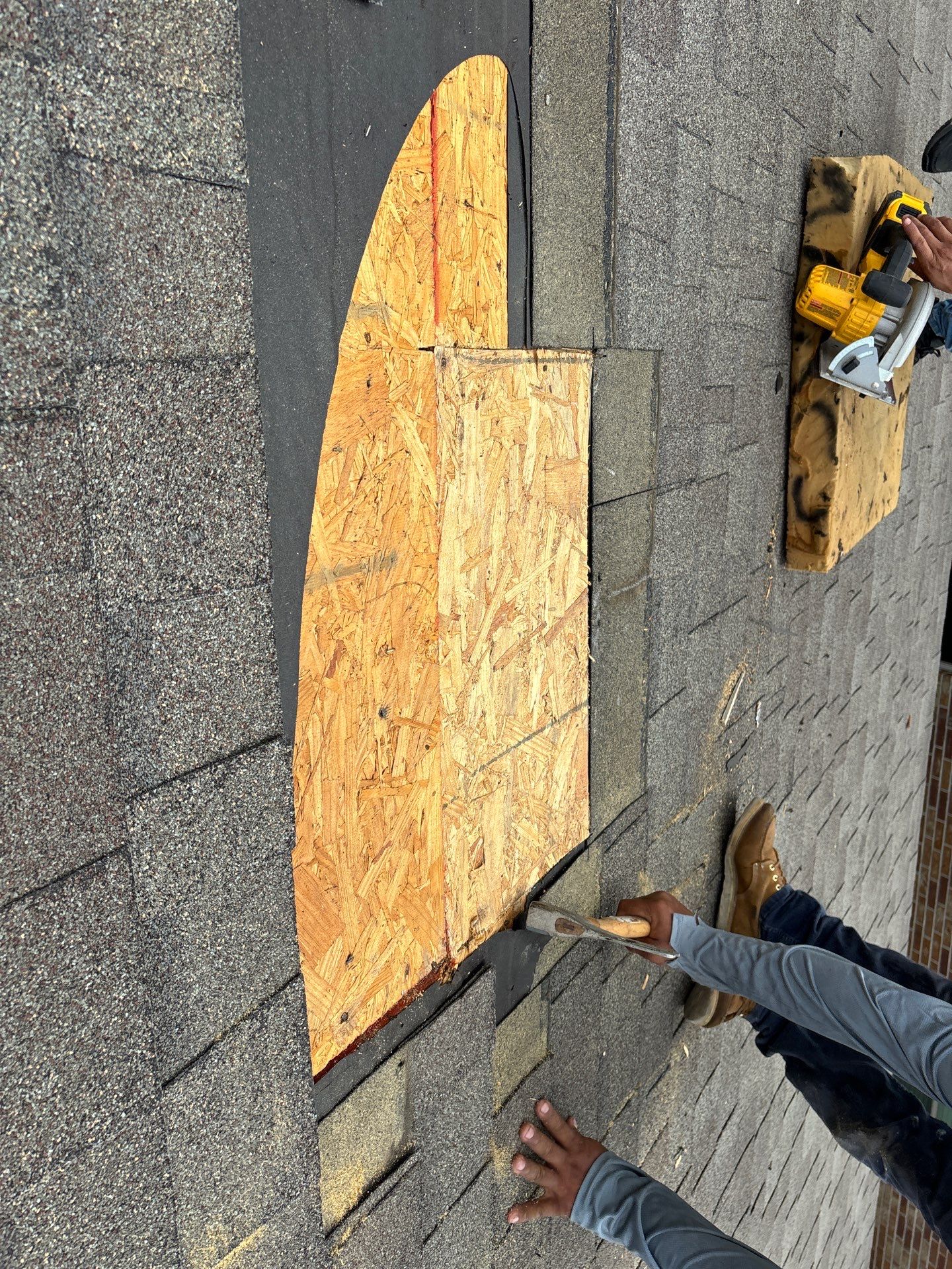 Residential Roofing Repair using Owen's Corning Duration (Lifetime) Shingles by Roof Repair Company