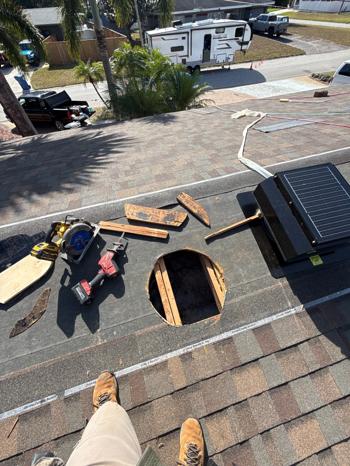 Project in St. Petersburg 33710 by Mitchell Roofing Company LLC 