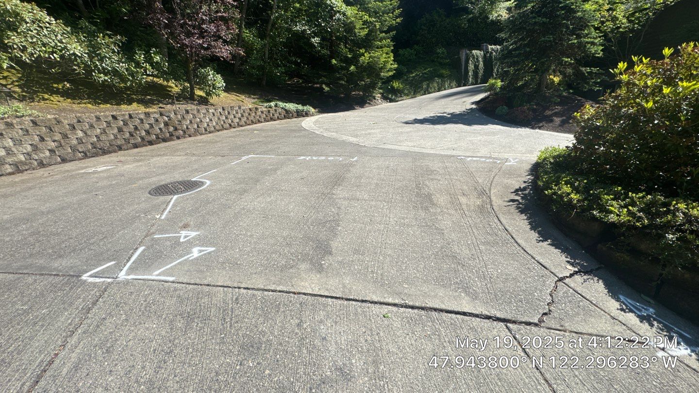 Concrete Driveway Patch Repair | Mukilteo  by Jireh Asphalt & Concrete Inc 