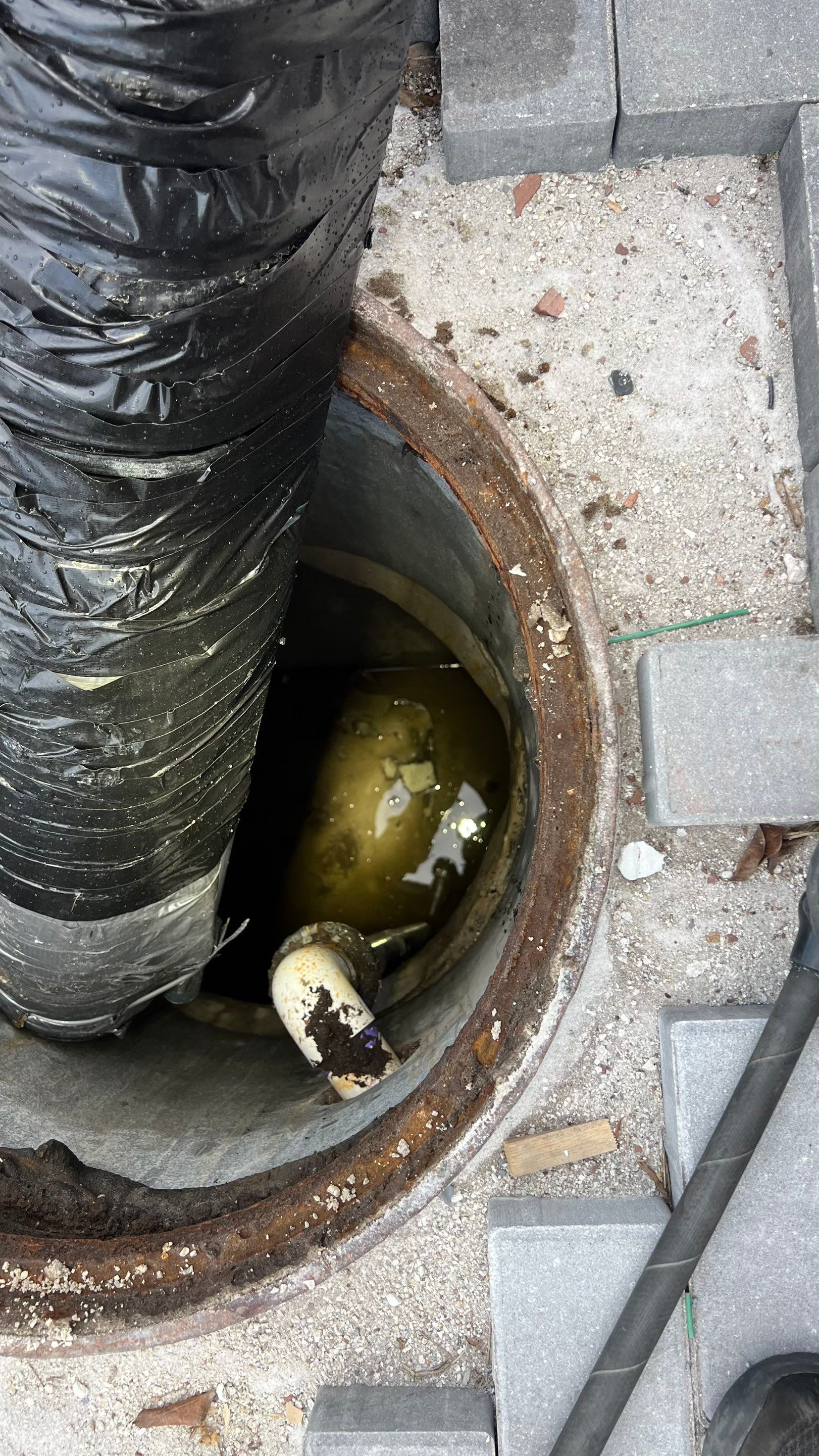 New Carwash Collection Tank Cleaning by APS Power & Water