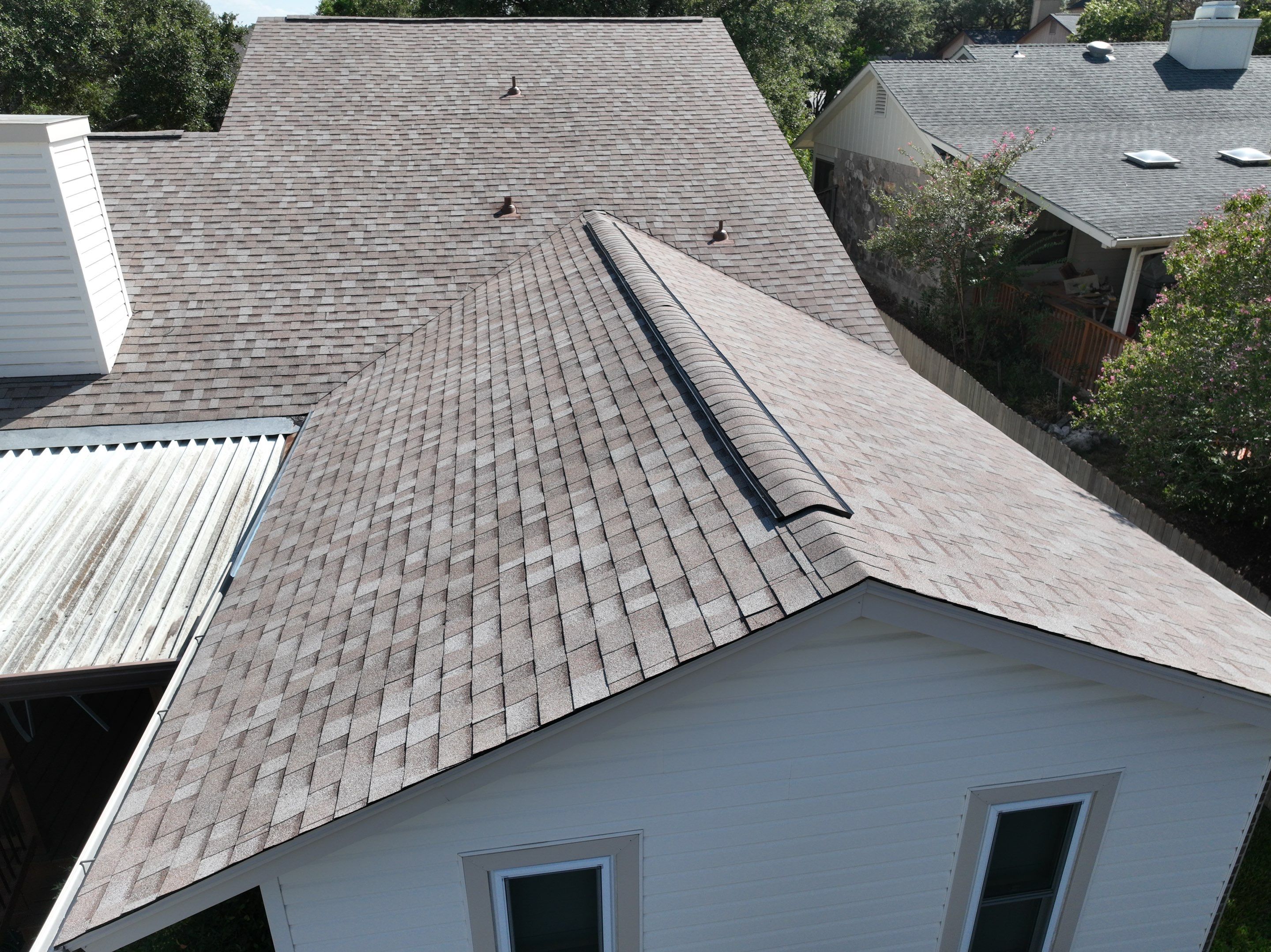 Residential Roof Replacement using Owens Corning 30 year Architectural Shingles by Premier Roofing and Contracting