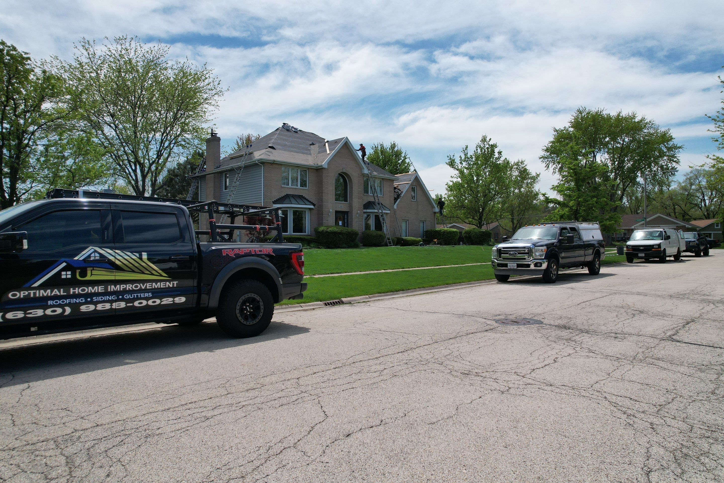 Roofing using GAF by Optimal Home Improvement 