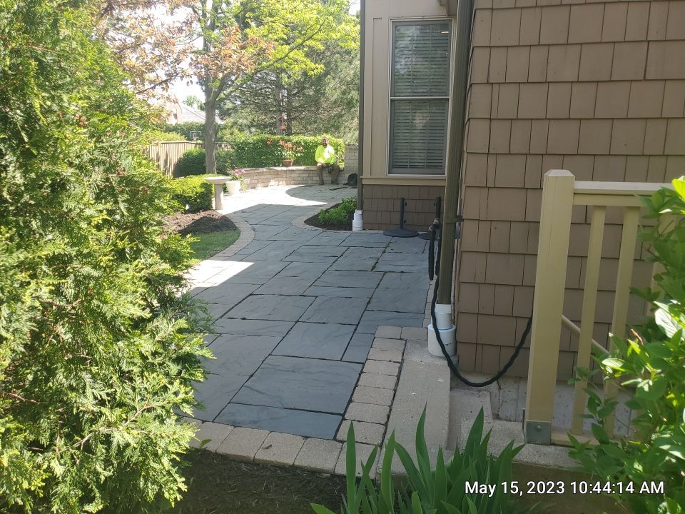 Glenview, IL Patio Clean, sand seal.  by Northern Power Washing LLC.