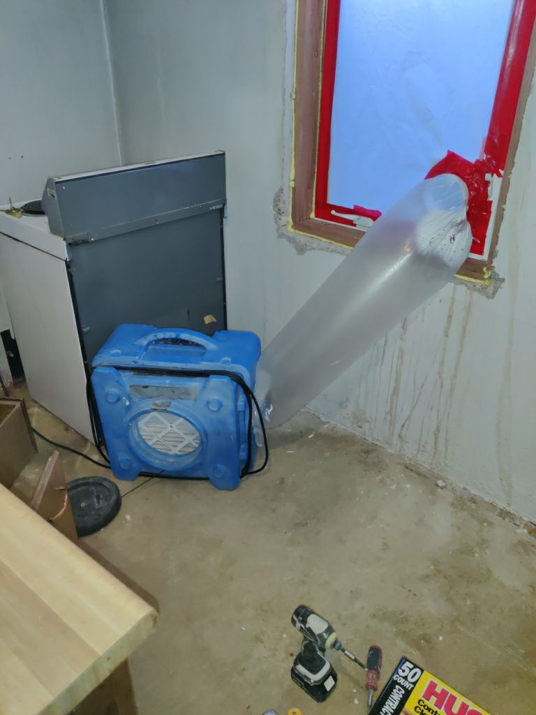 Mold Remediation in Basement by Accountable Home Services