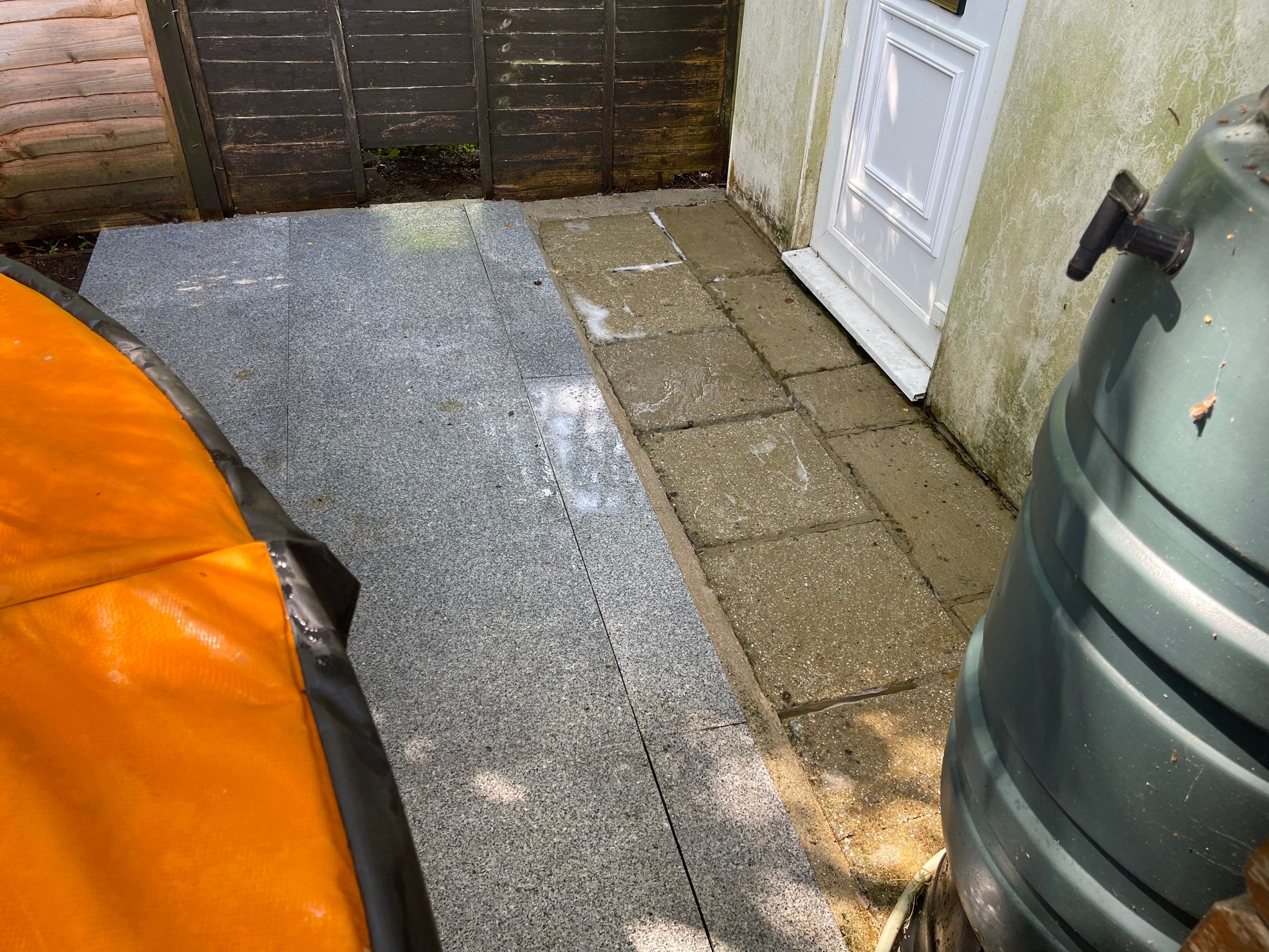 Patio Clean using honda 21 ltr/min by Ges Exterior Cleaning ltd