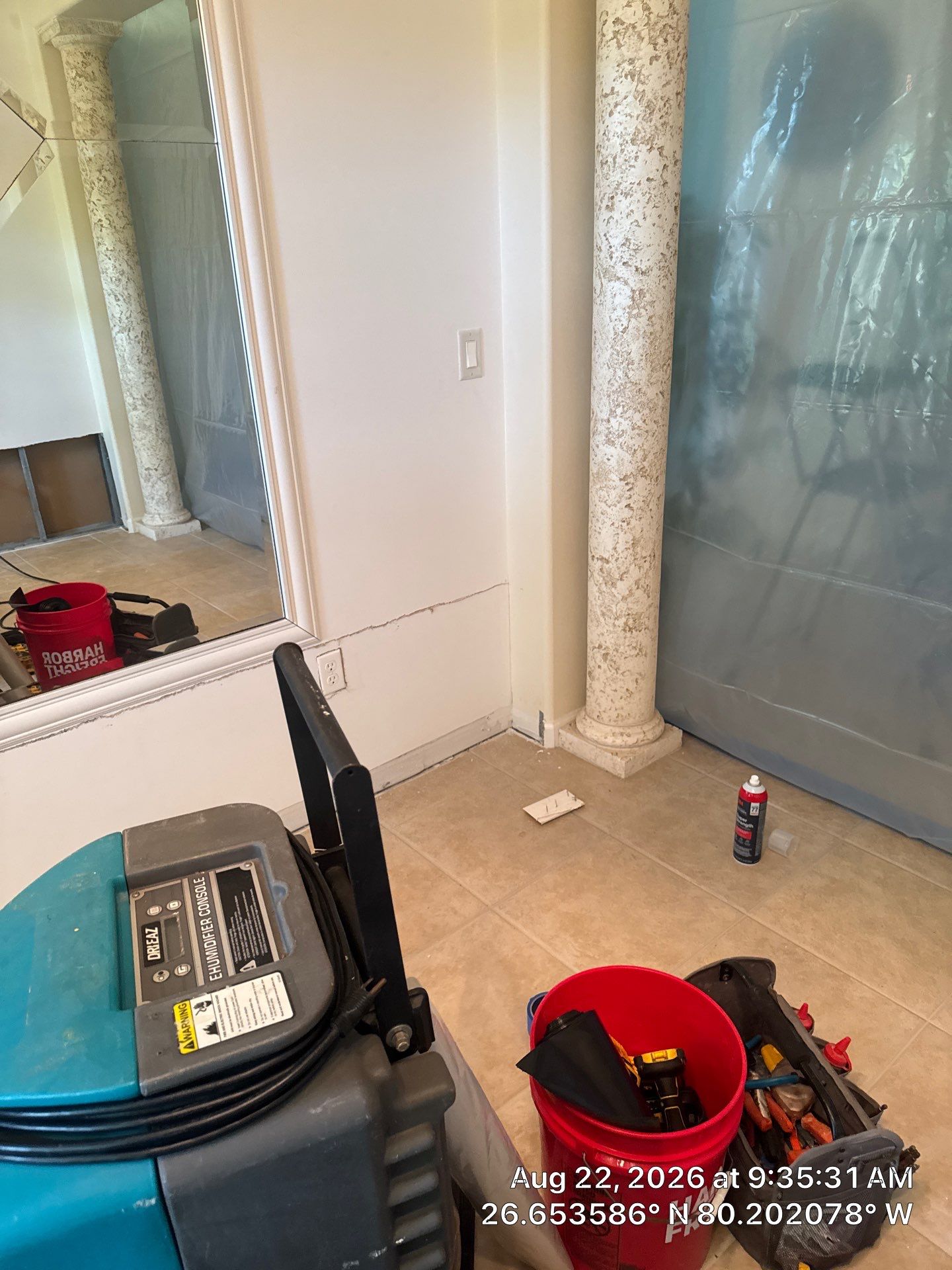 Professional Mold Remediation and Structural Drying in Wellington by SuperClean 
