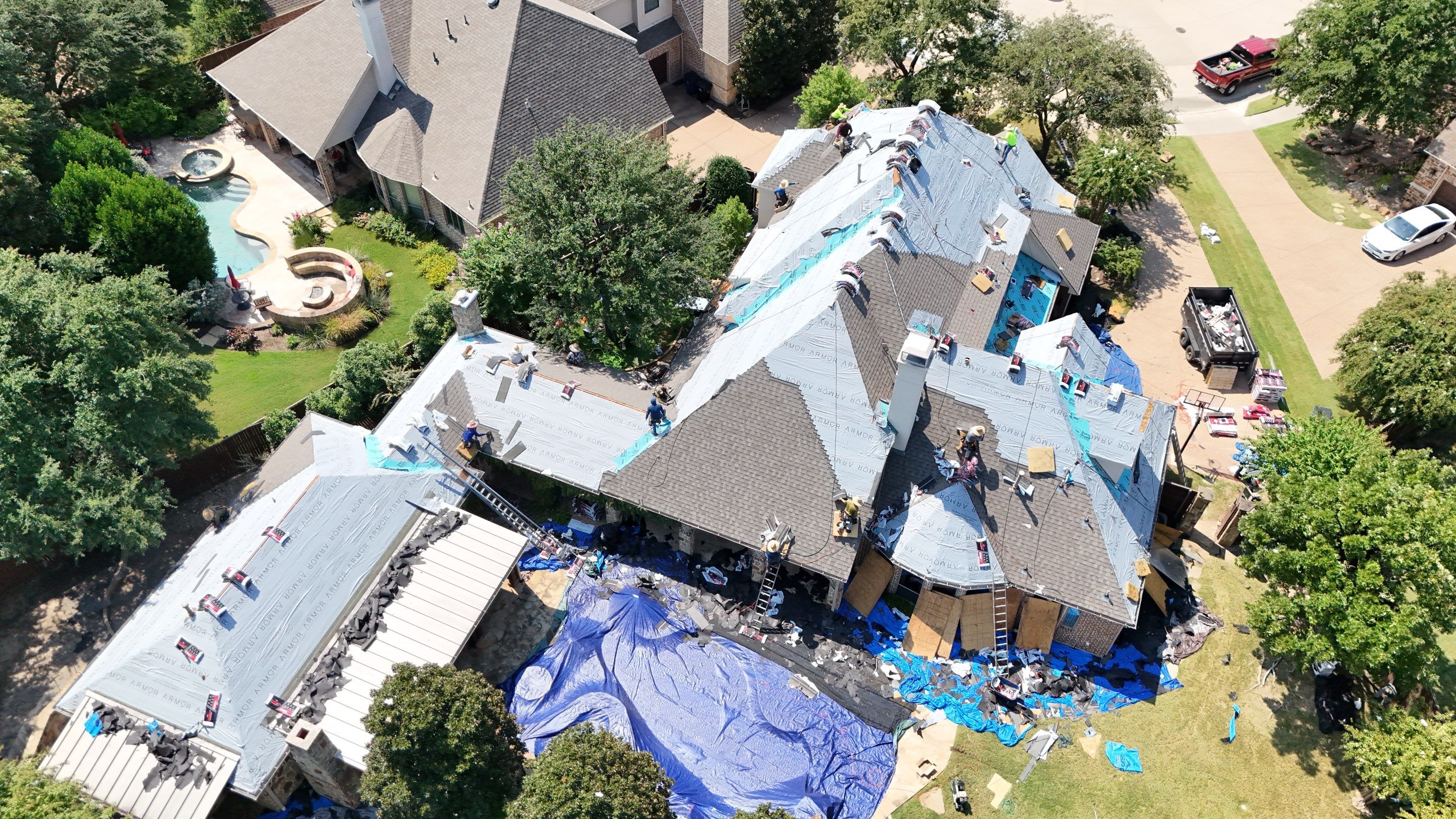 Project in Frisco by Armor Roofing | Exteriors