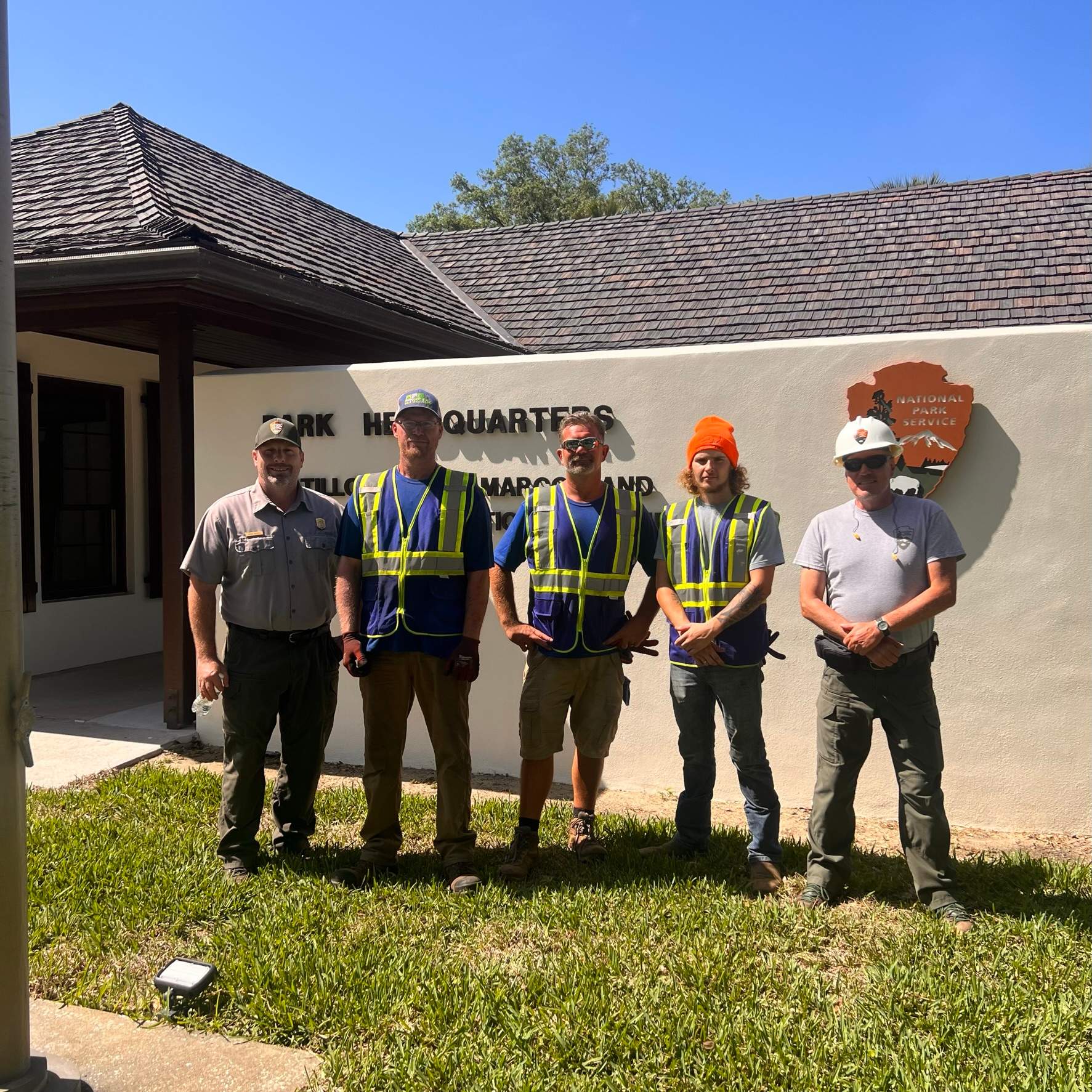 Volunteer Work | Castillo de San Marcos National Monument by ProGreen Services