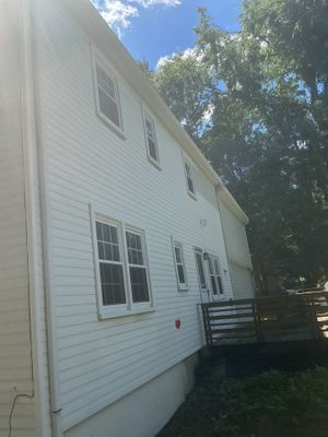 Window Cleaning in Waldwick, NJ — Gallo Bros job photo