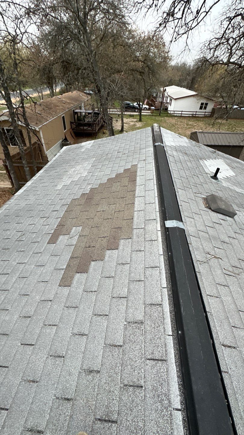 Elmendorf Roof Project  by Bison Roofing  