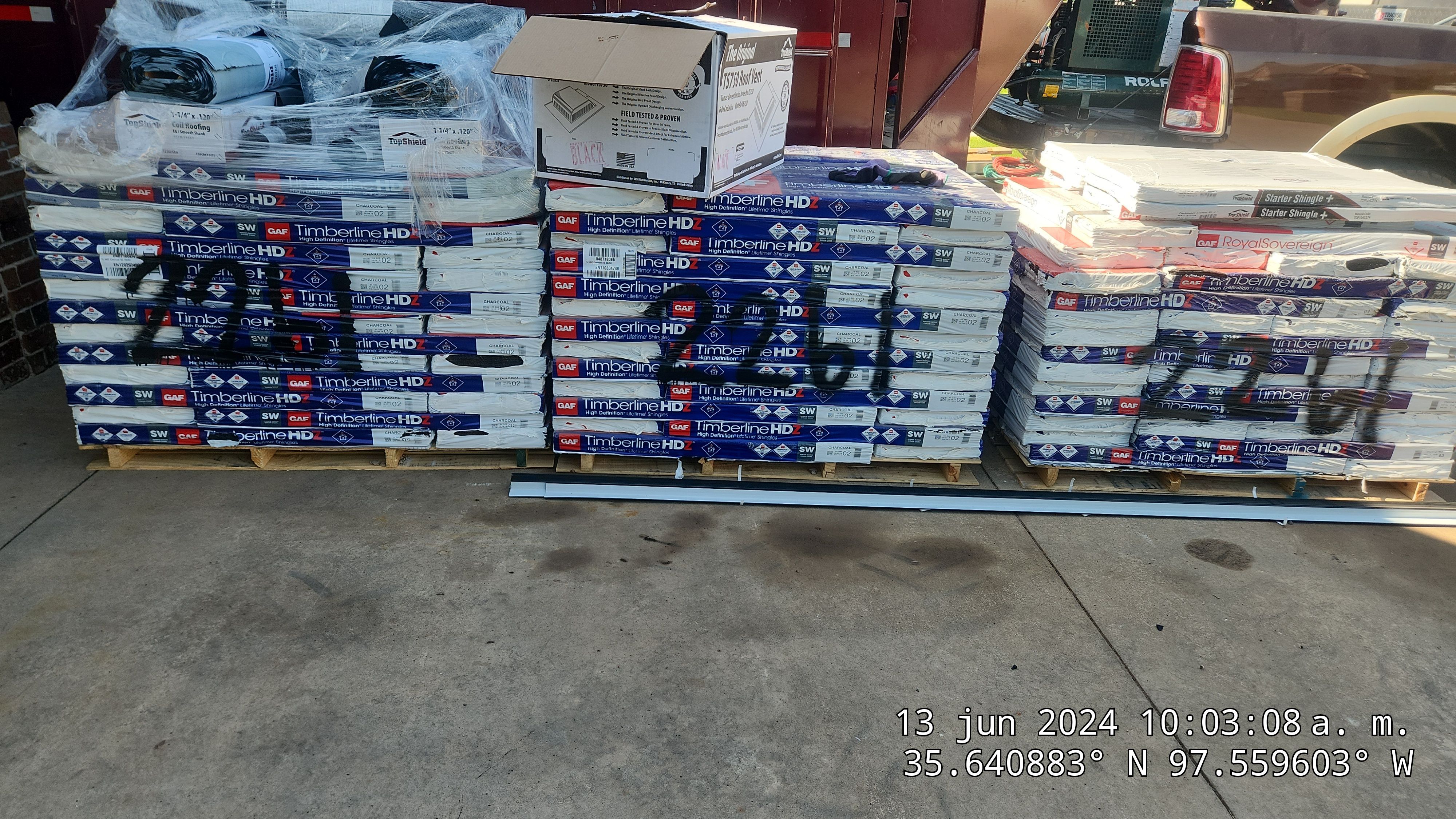 Reroof using GAF HDZ in Charcoal by Castillo Roofing