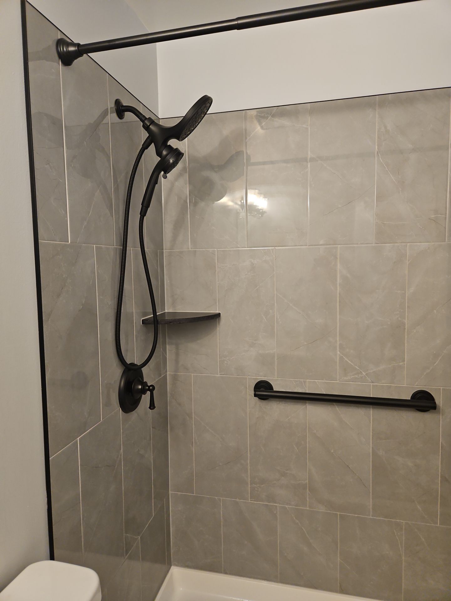 New Bathroom Remodel by A R Crowell Plumbing/Finishing Touch Remodeling