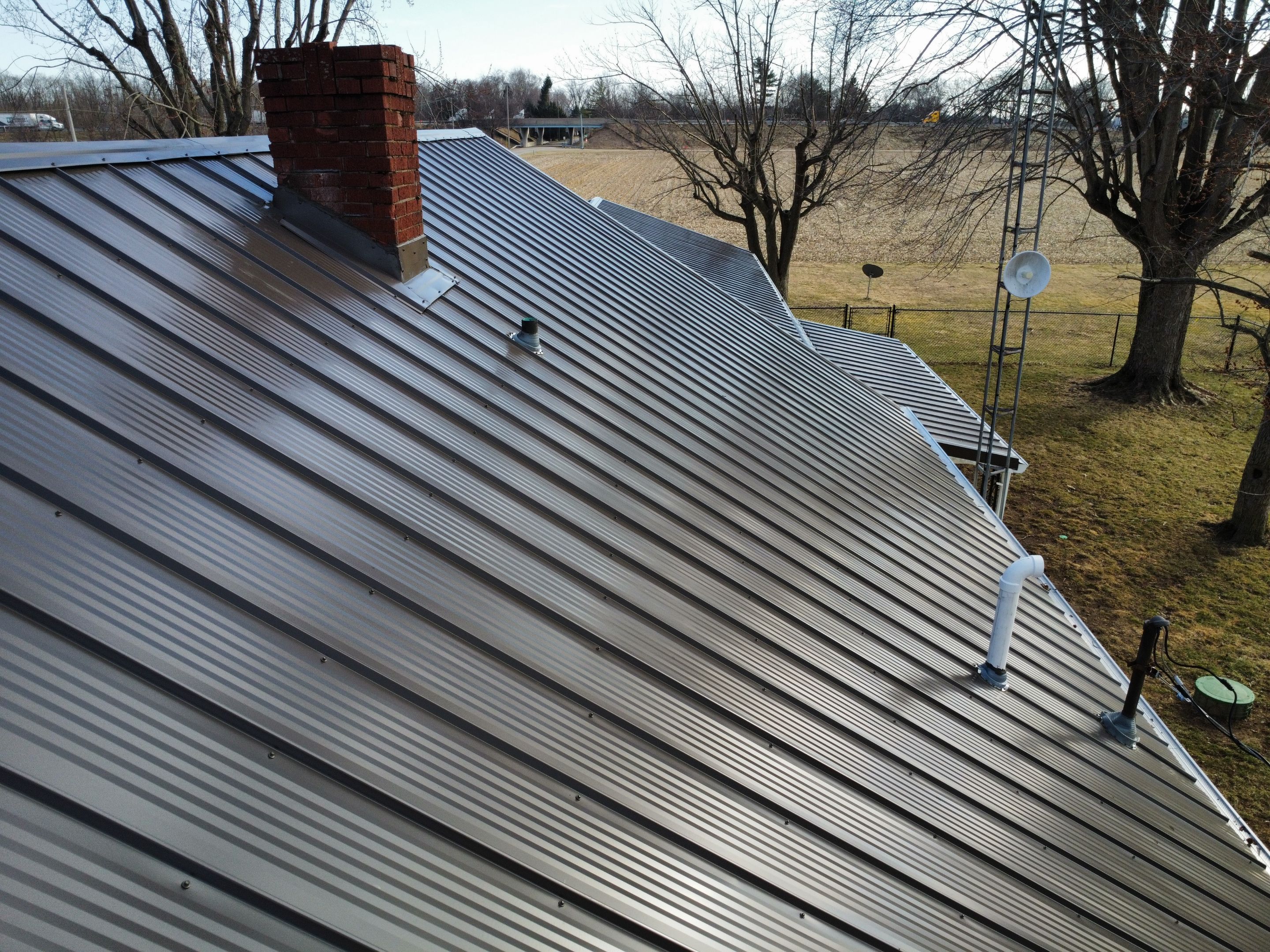 M Panel Metal Roofing - Burnished Slate by Hoel Roofing & Remodeling