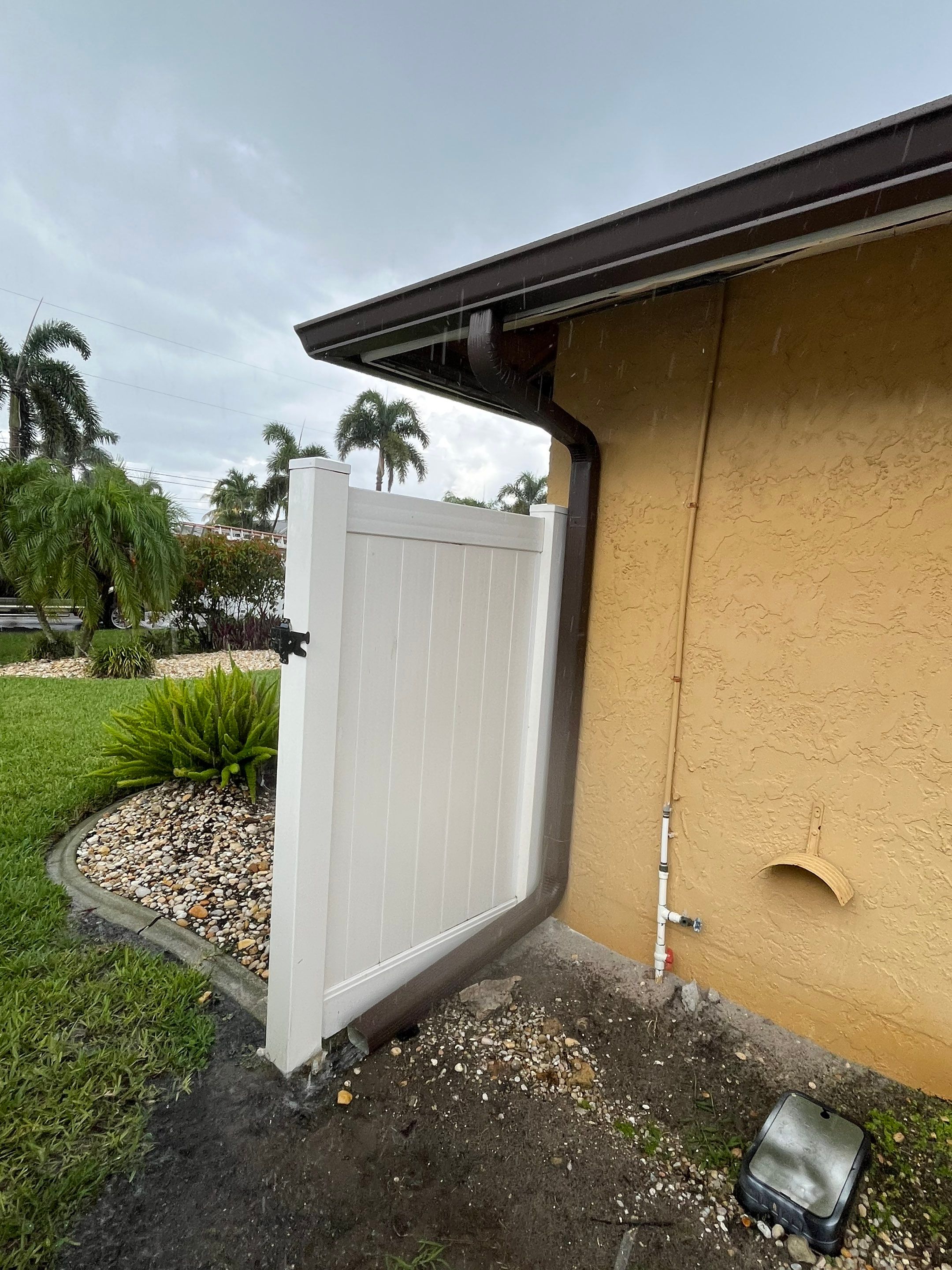 Gutter Upgrade Project in Cape Coral FL by Gutter Professors