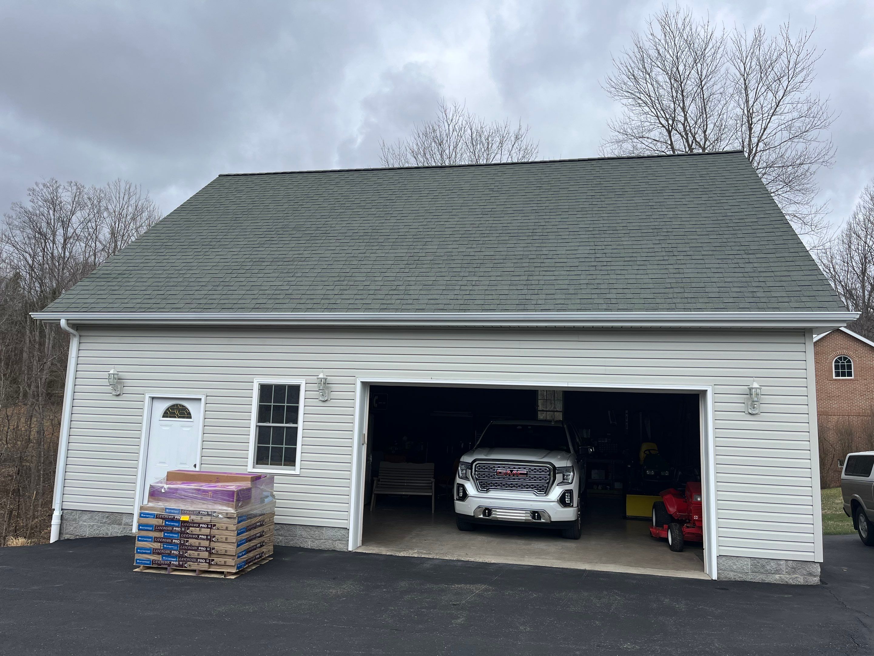 Residential Roofing Installation using Certainteed Landmark Pro Shingles by Fahey Roofing + Contracting
