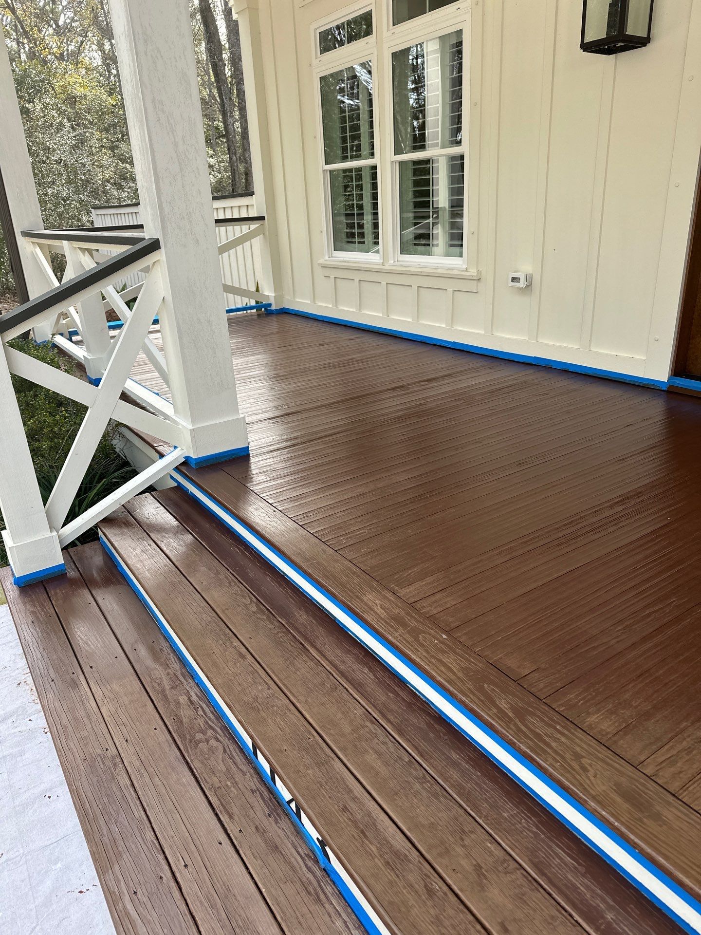 Coated deck using AcryFin by DuraSeal