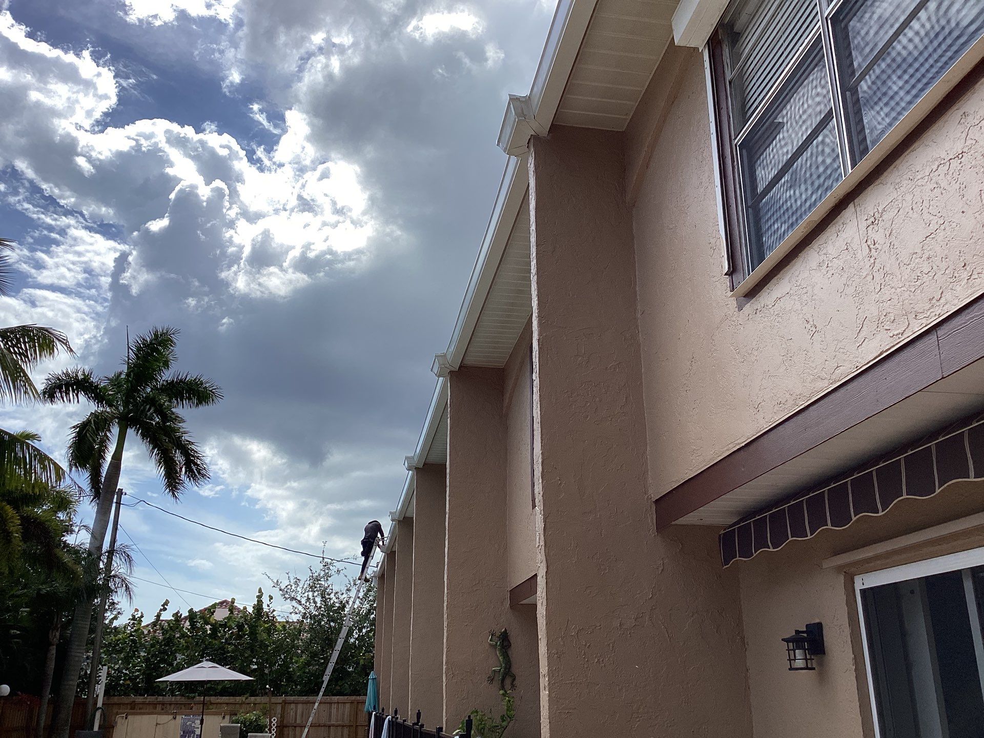 Custom K-Style Gutters Installation in Cape Coral FL by Gutter Professors