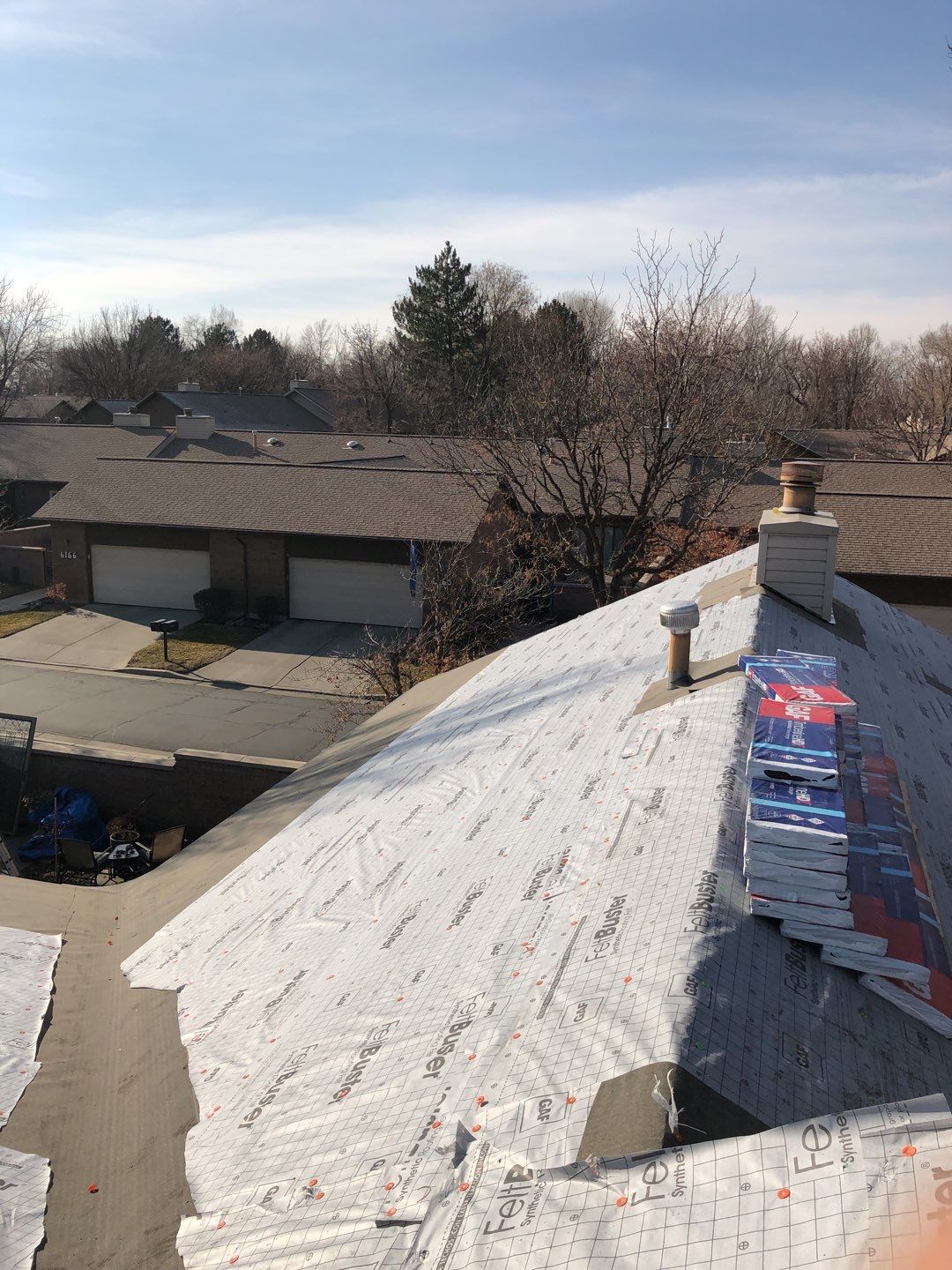 Storm Damaged Roof using GAF Timberline HDZ - Lifetime Shingle by The Roof Doctor