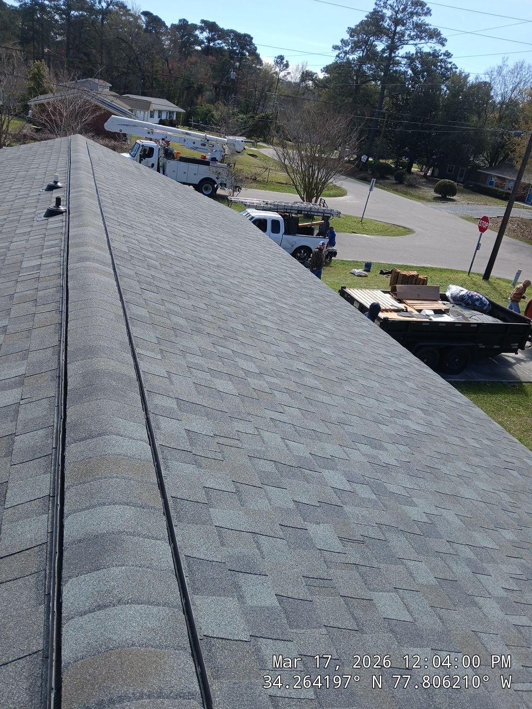 Wilmington Roof Replacement with CertainTeed Landmark PRO Georgetown Gray by RGR Construction and Roofing, LLC