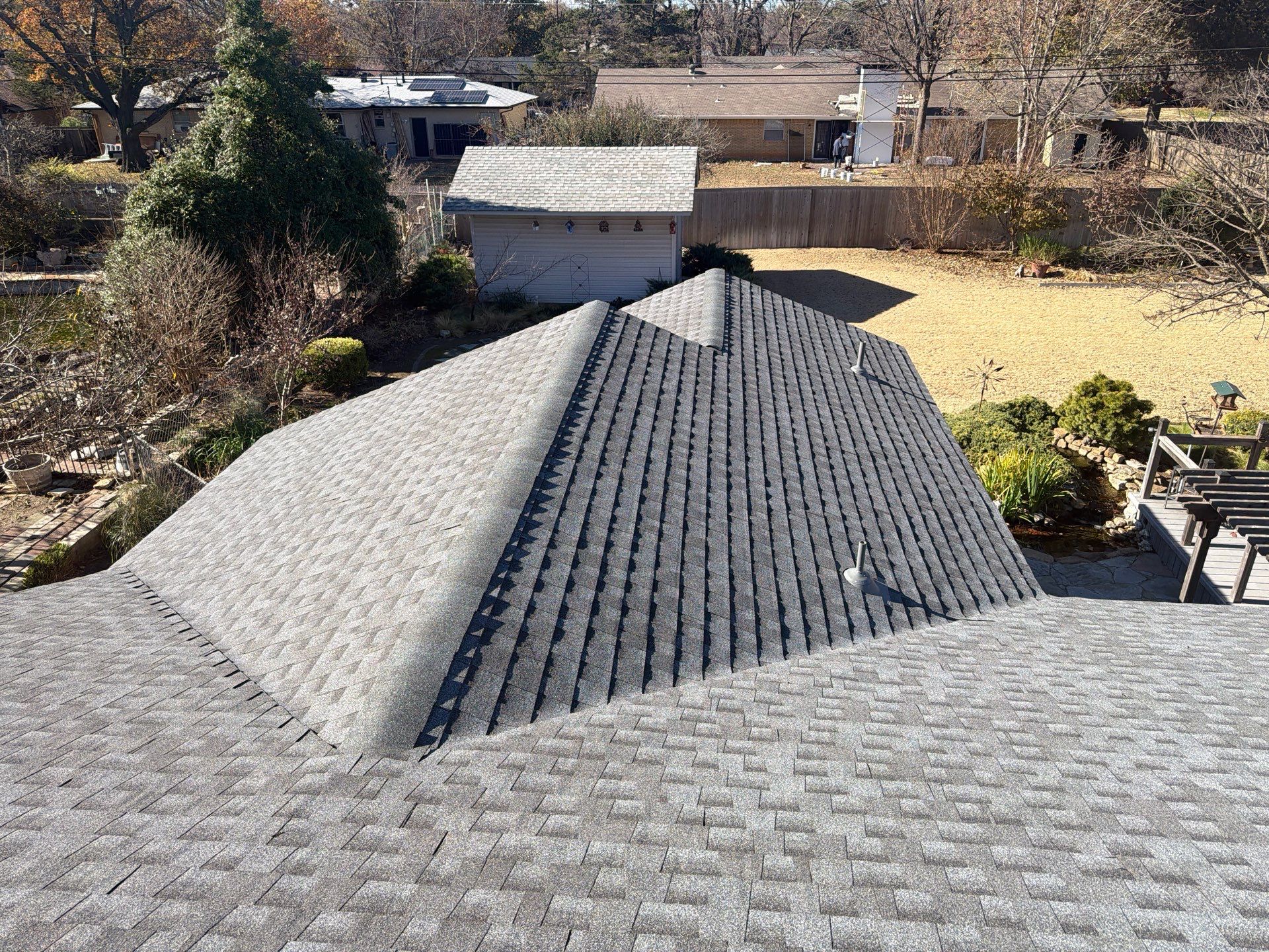 roof replacement in Norman by McCann's Roofing and Construction