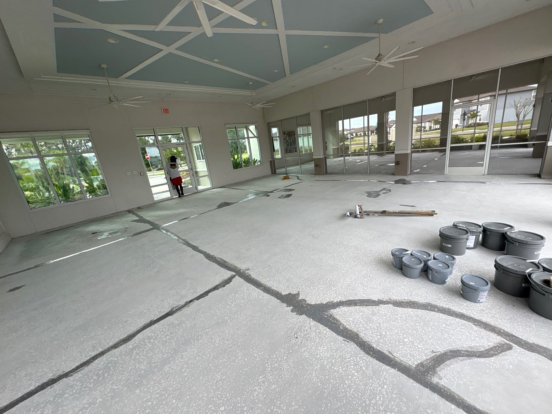 Commercial Excellence: Orbit Series High-Performance Flooring by Performance Floors & Coating