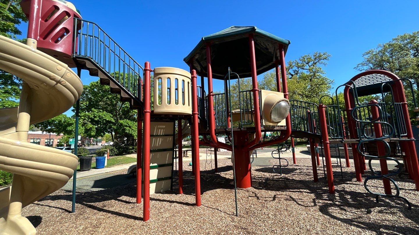 Playground cleaning by Northern Power Washing LLC.