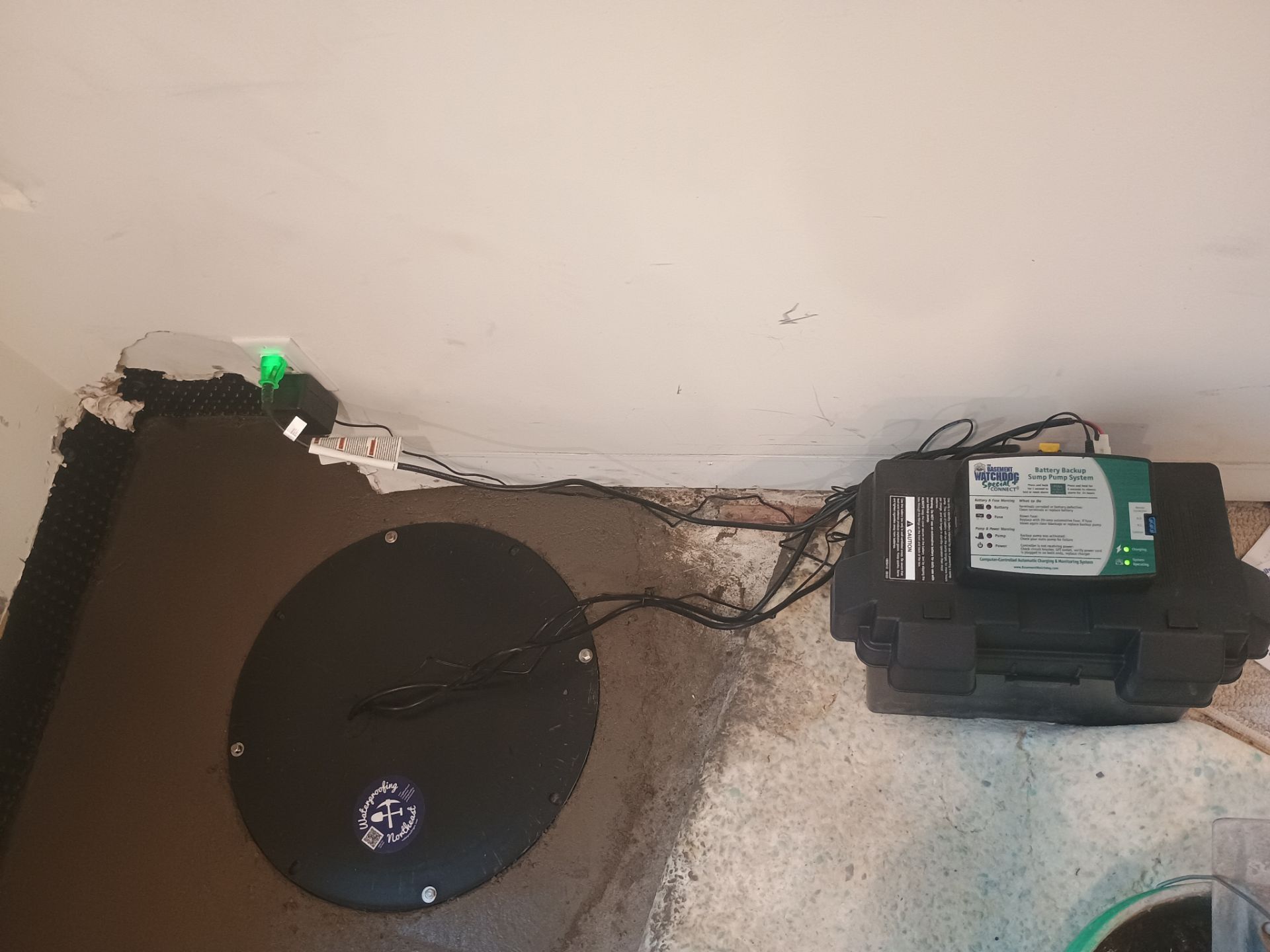 Finished-Basement Drain Tile & Sump Pump in Southwest Minneapolis by Waterproofing Northeast