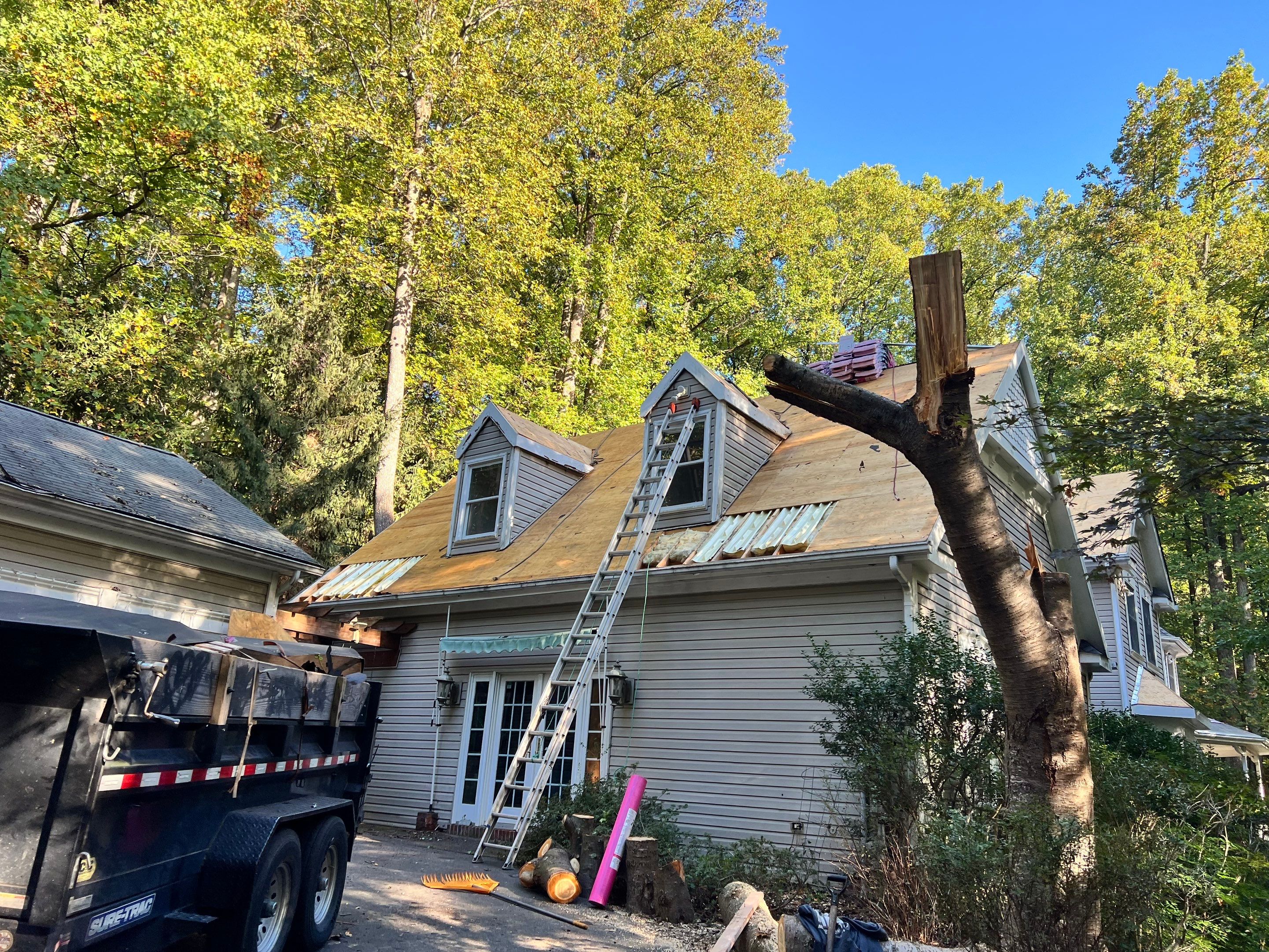 Architectural Asphalt Shingle Roof Replacement in Frederick, Maryland by Frederick Roof Repair