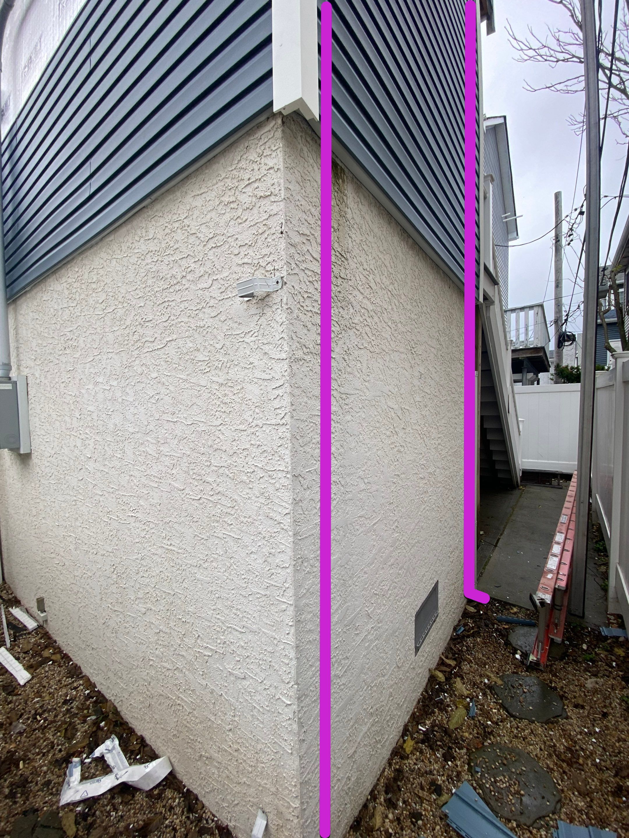 House lift in the westend of Long Beach.  by Above All Gutters 