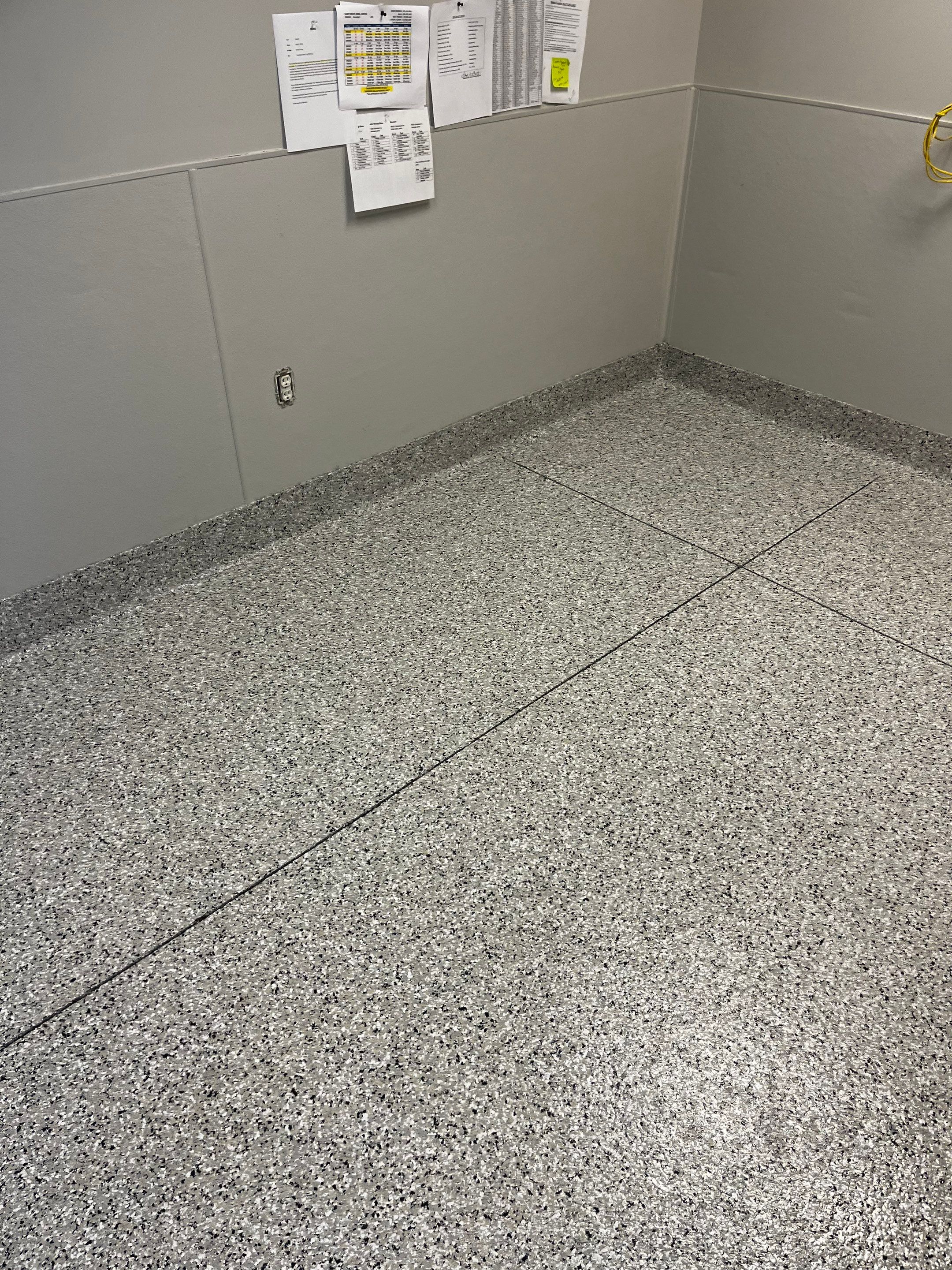 Commercial Floor Coating using Cabin Fever by My Garage Floor Guys
