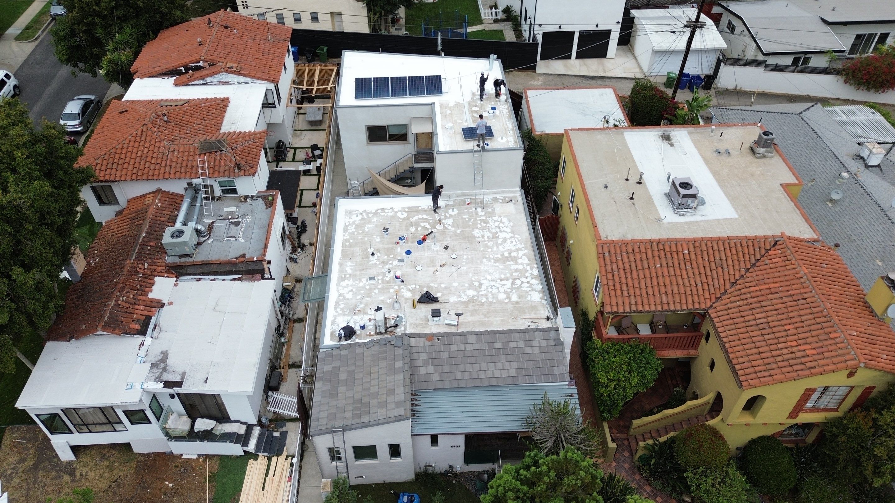 Residential Silicone Recoat by Hull Brothers Roofing