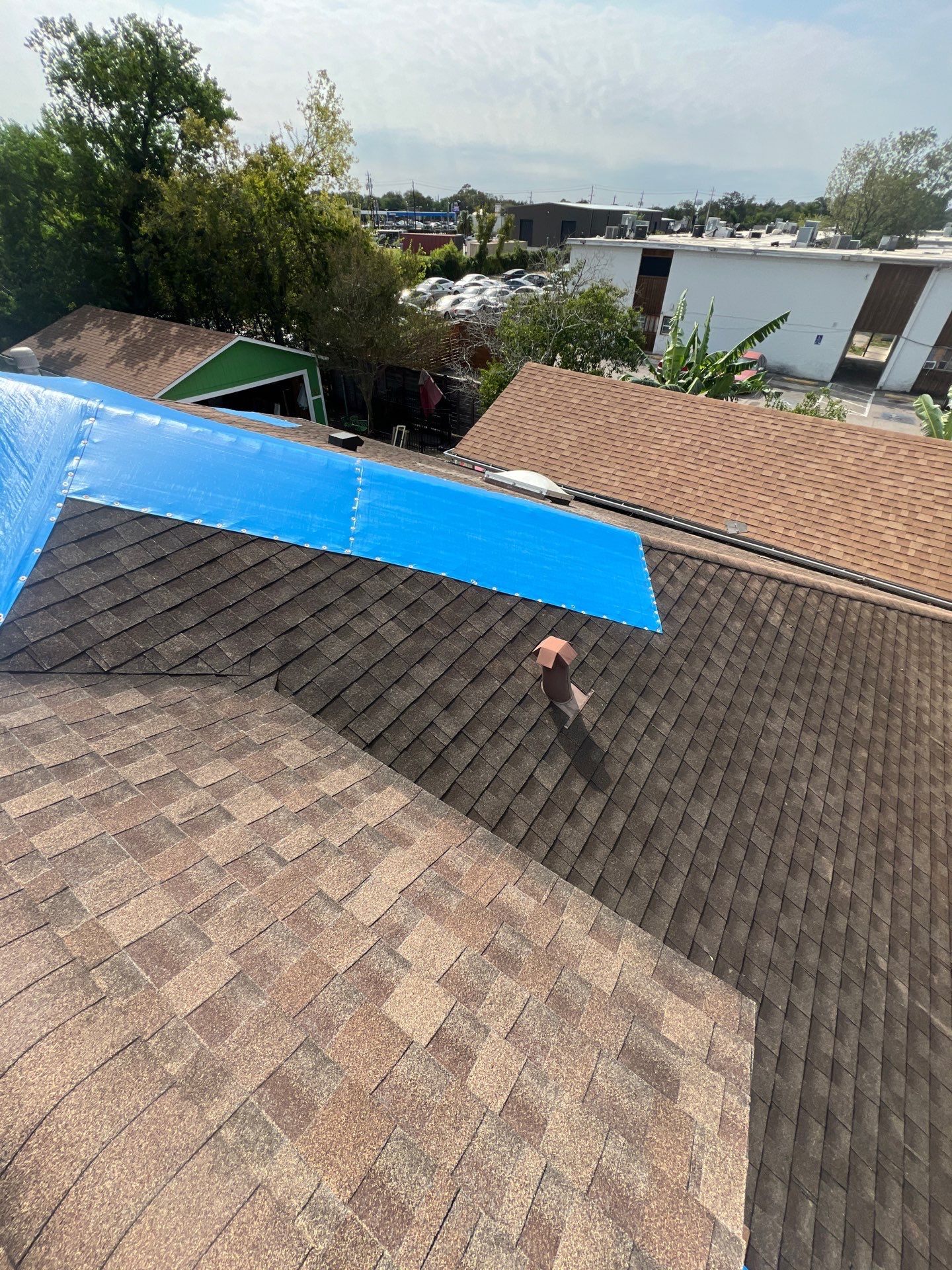 Residential Roofing Repair using Owen's Corning Duration (Lifetime) Shingles by Roof Repair Company