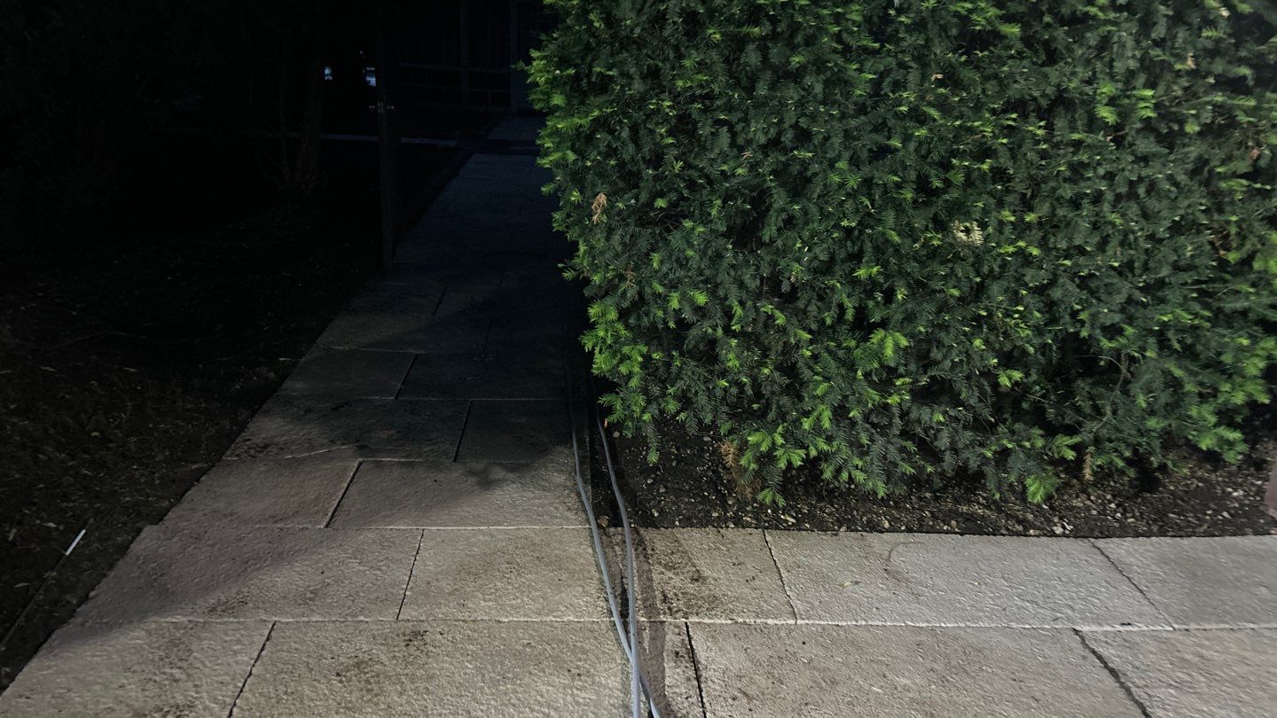 Brick paver clean, sand and seal.  using Algaecide, soft wash soap by Northern Power Washing LLC.