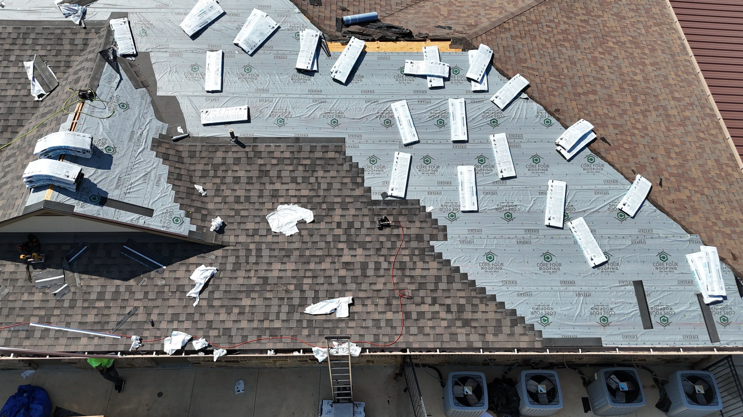 Roof Replacement on a Daycare!  by Core Four Roofing