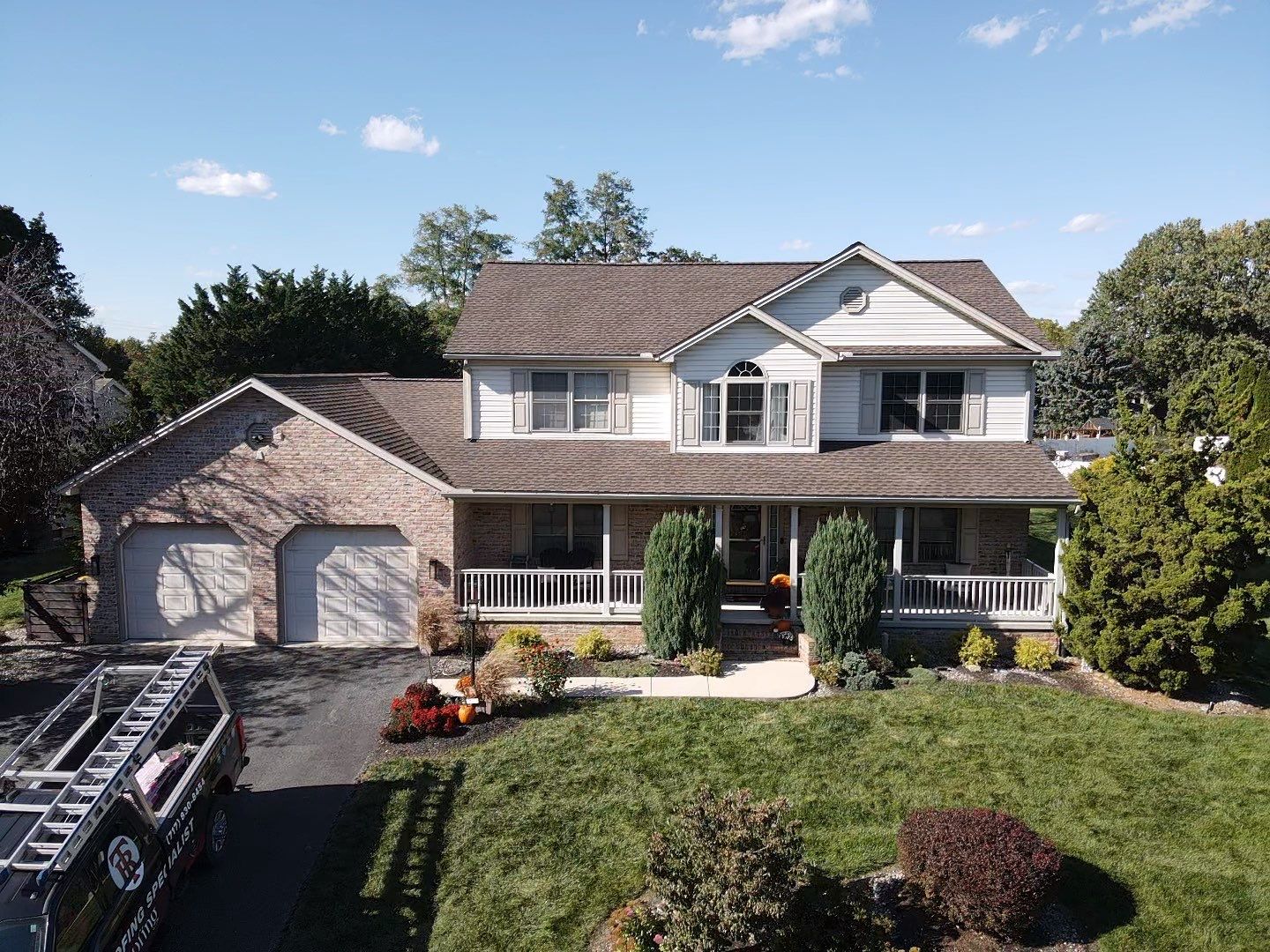 Residential Roof Installation Featuring GAF Timberline HD Shingles in Chambersburg by Teflon Roofing