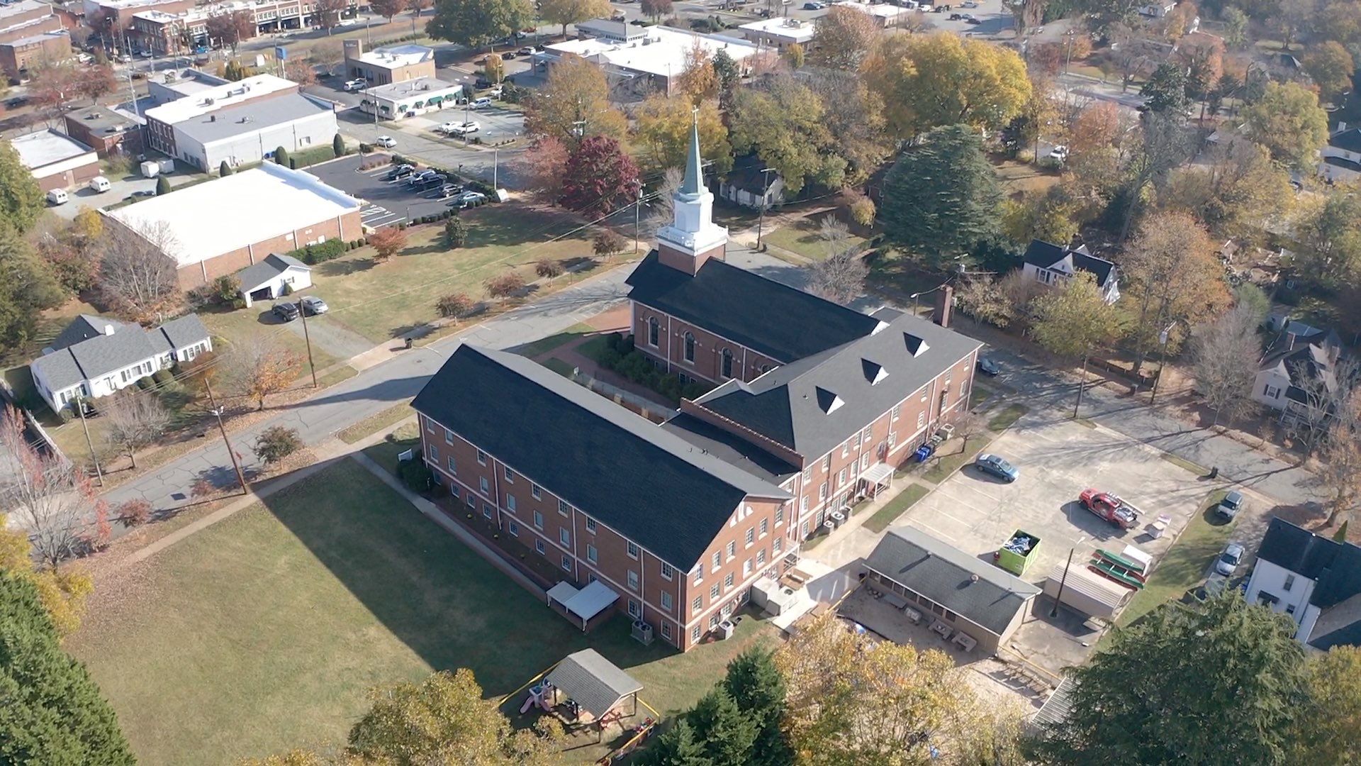 Mebane United Methodist Church by Just In Time Roofing and Restoration
