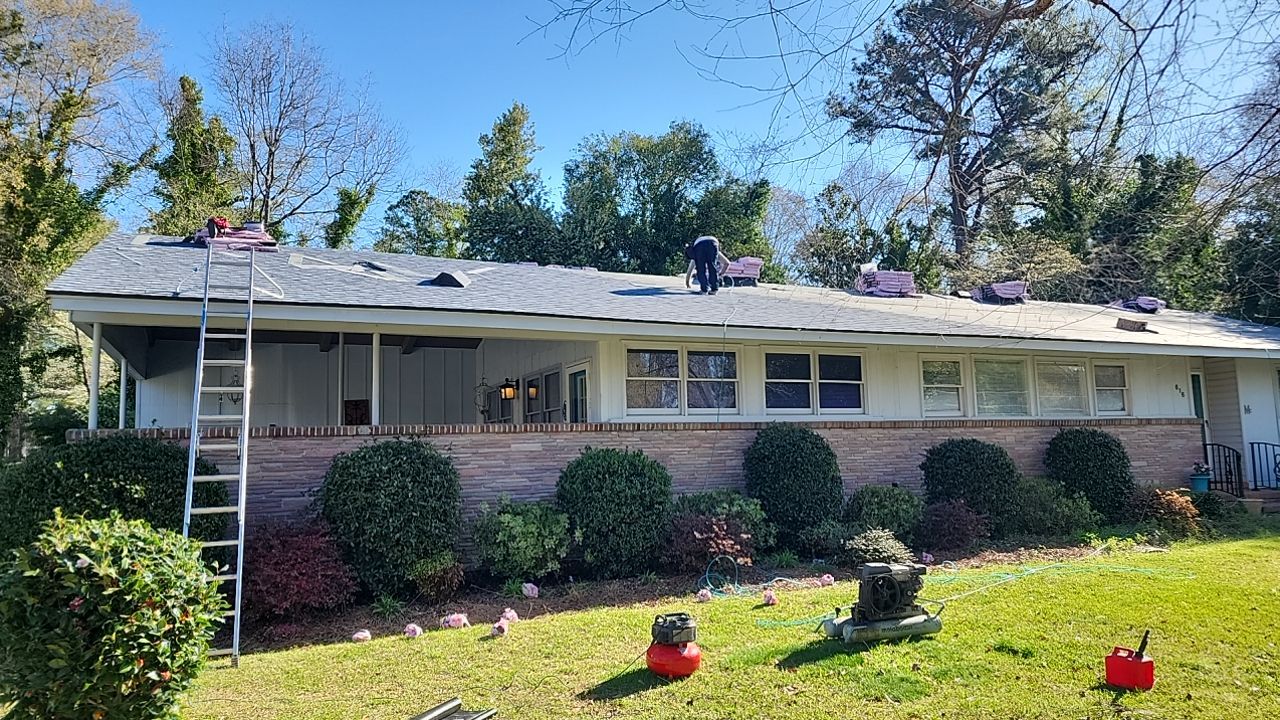 Residential Roofing Installation using Owens Corning Duration-Harbor Blue  by Indigo State Roofing