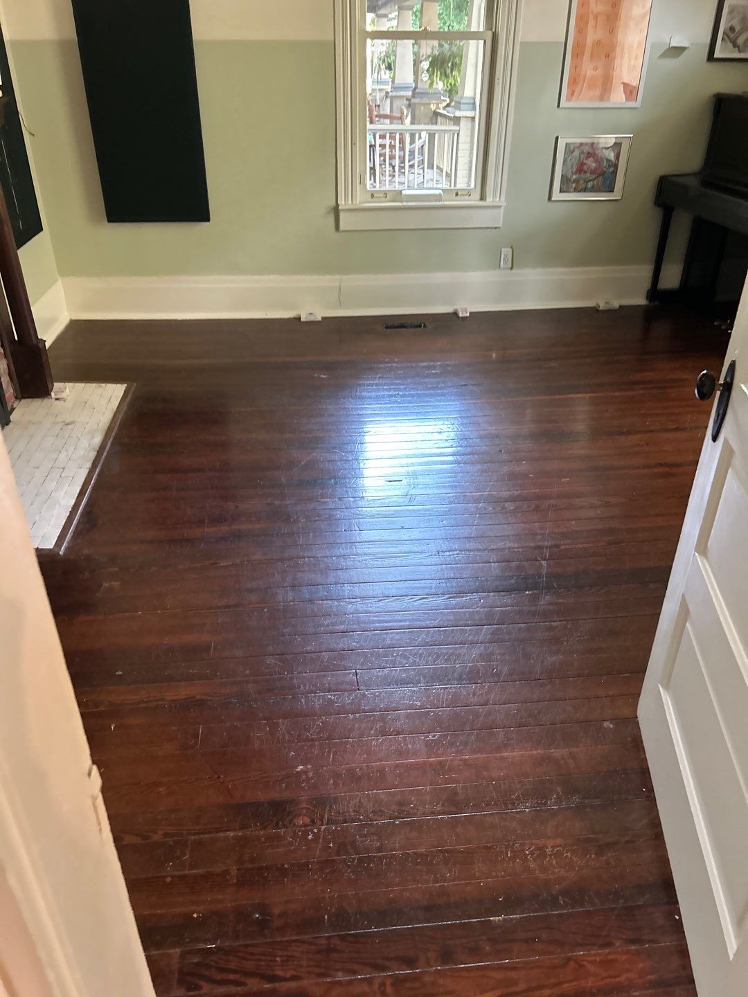 Restored hardwoods by Footprints Floors of Nashville