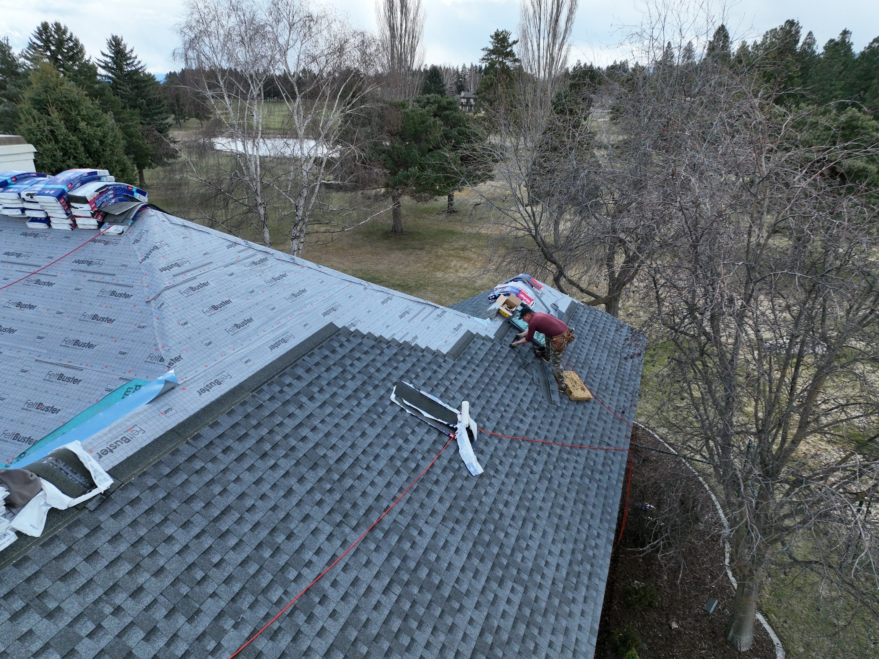 GAF Timberline HDZ - Pewter Gray by Montana Roofing Solutions